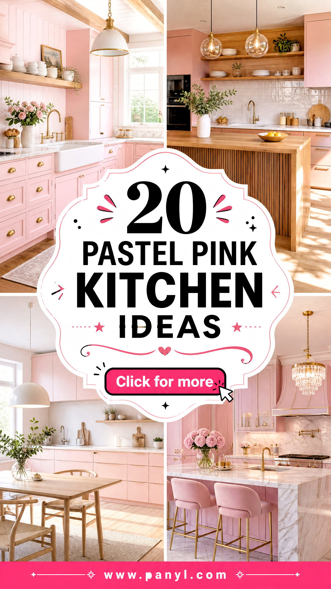 20 Pastel Pink Kitchen Ideas for a Sweet Modern Refresh - 20 Pastel Pink Kitchen Ideas for a Sweet, Modern Refresh