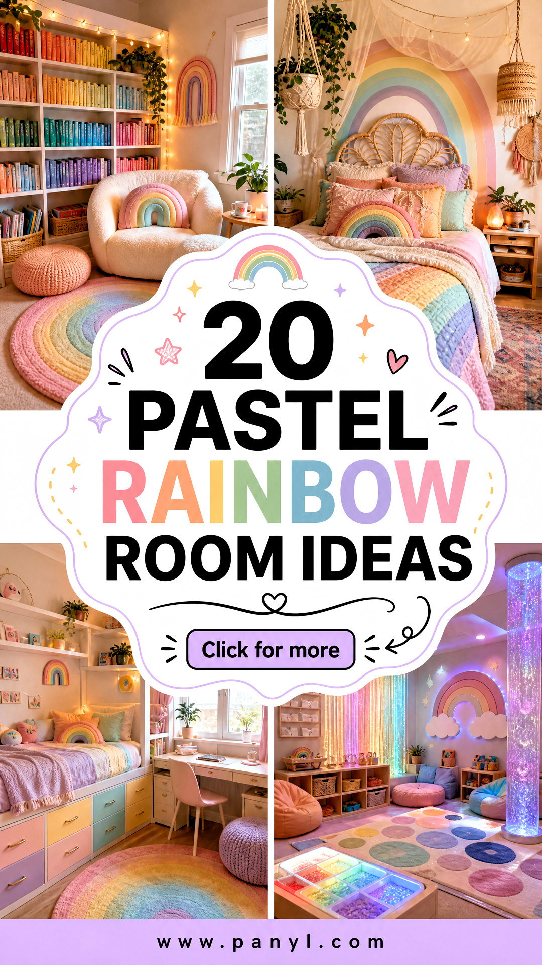 20 Pastel Rainbow Room Ideas for a Playful Happy Home - 20 Pastel Rainbow Room Ideas for a Playful, Happy Home