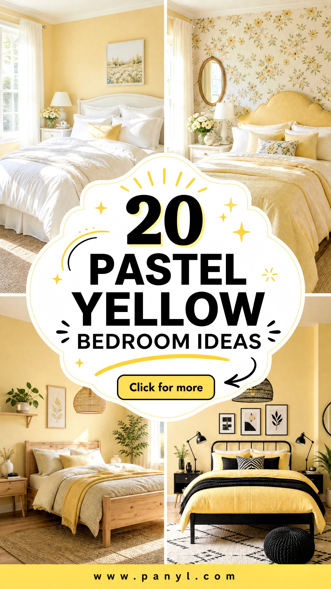 20 Pastel Yellow Bedroom Ideas for a Soft Sunny Escape - 20 Pastel Yellow Bedroom Ideas for a Soft, Sunny Escape