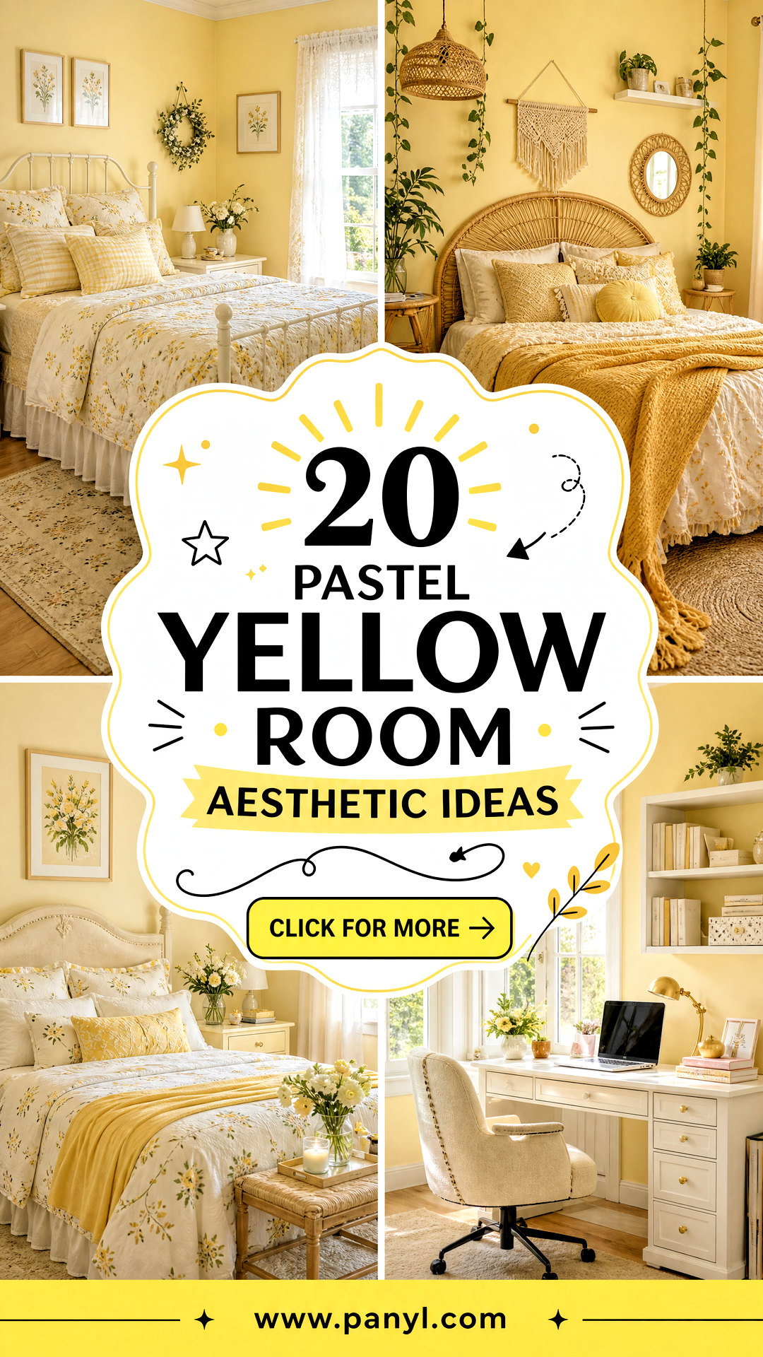 20 Pastel Yellow Room Aesthetic Ideas for a Cheerful Retreat - 20 Pastel Yellow Room Aesthetic Ideas for a Cheerful Retreat