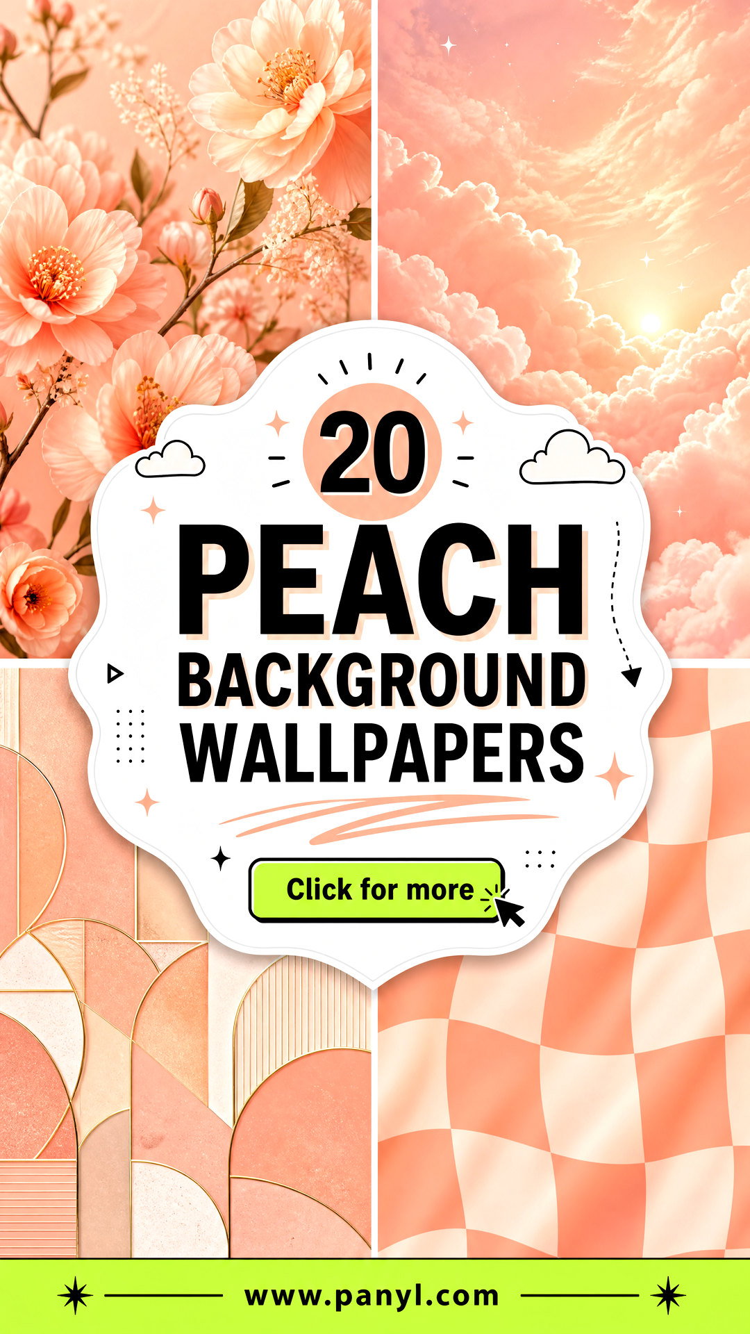 20 Peach Background Wallpapers for a Dreamy Spring Look - 20 Peach Background Wallpapers for a Dreamy Spring Look