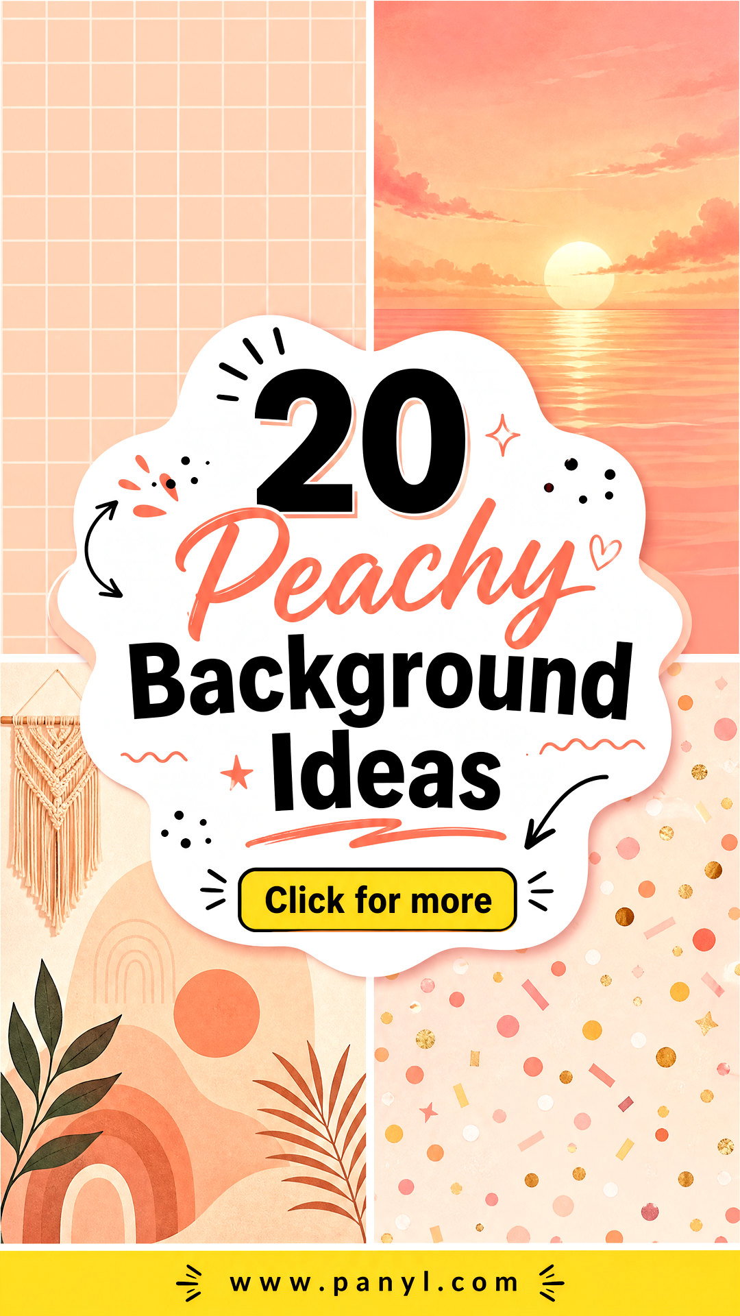 20 Peachy Background Ideas for a Fresh Dreamy Aesthetic - 20 Peachy Background Ideas for a Fresh, Dreamy Aesthetic
