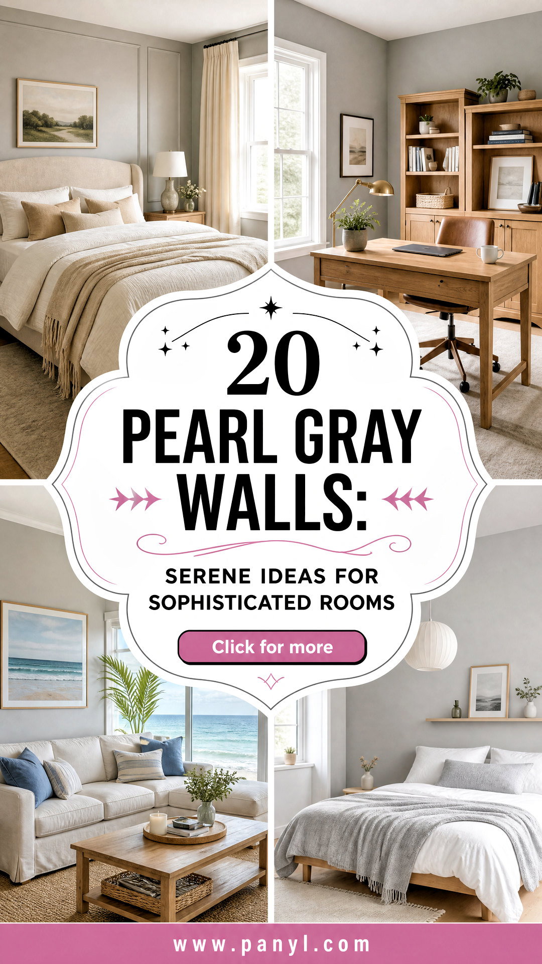 20 Pearl Gray Walls Serene Ideas for Sophisticated Rooms - 20 Pearl Gray Walls: Serene Ideas for Sophisticated Rooms