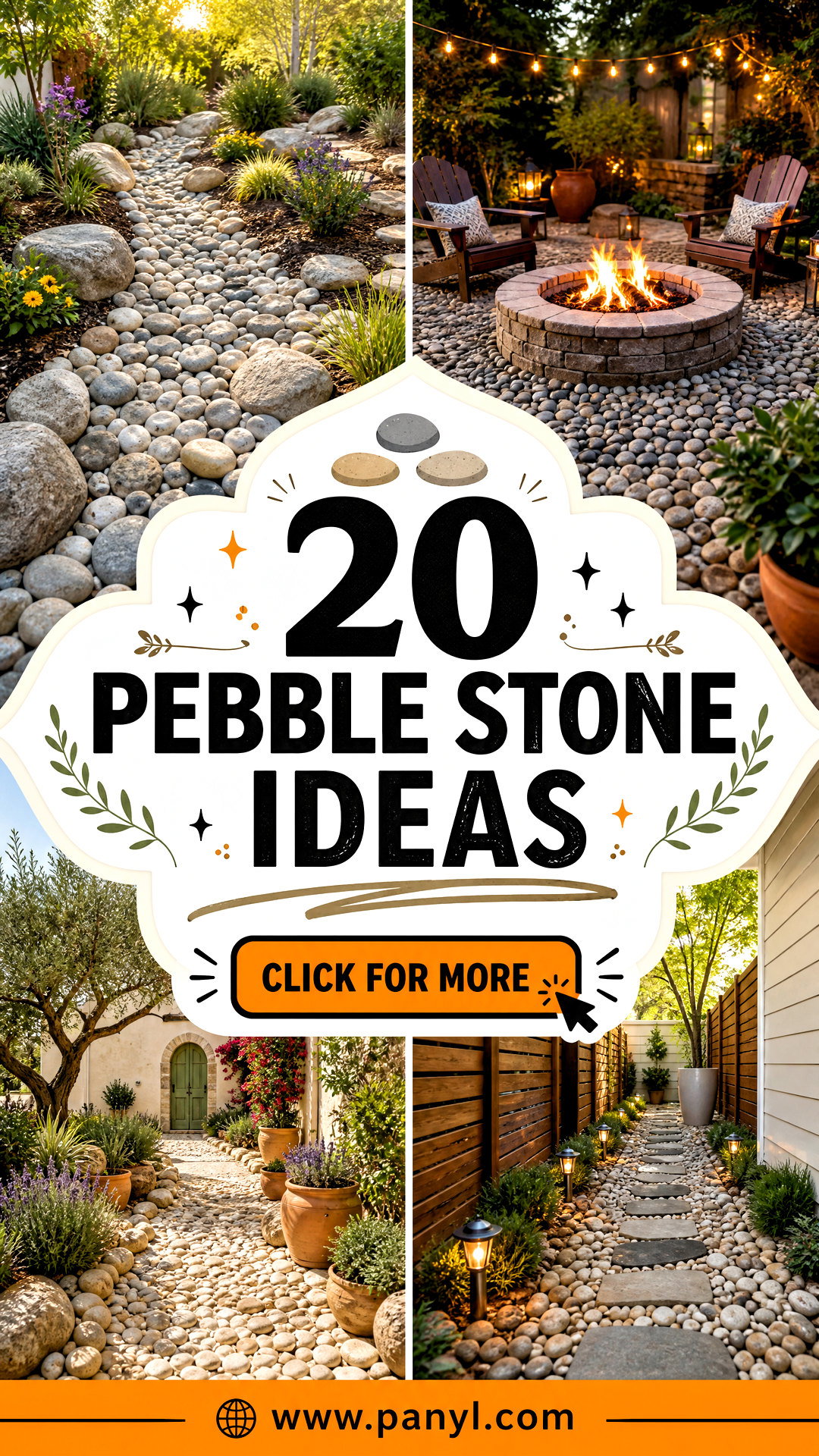 20 Pebble Stone Ideas for Charming Indoor and Outdoor Decor - 20 Pebble Stone Ideas for Charming Indoor and Outdoor Decor