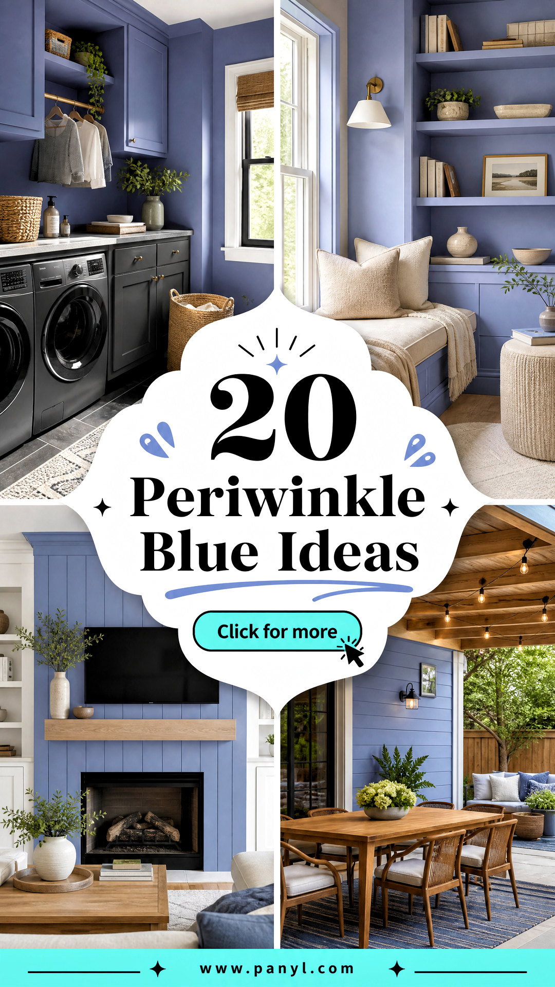 20 Periwinkle Blue Ideas for Calm Homes and Creative Spaces - 20 Periwinkle Blue Ideas for Calm Homes and Creative Spaces