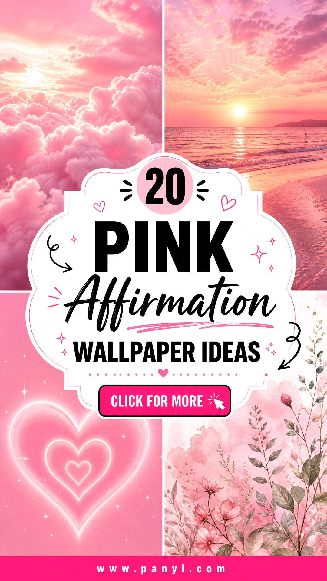 20 Pink Affirmation Wallpaper Ideas for Daily Positivity - 20 Pink Affirmation Wallpaper Ideas for Daily Positivity