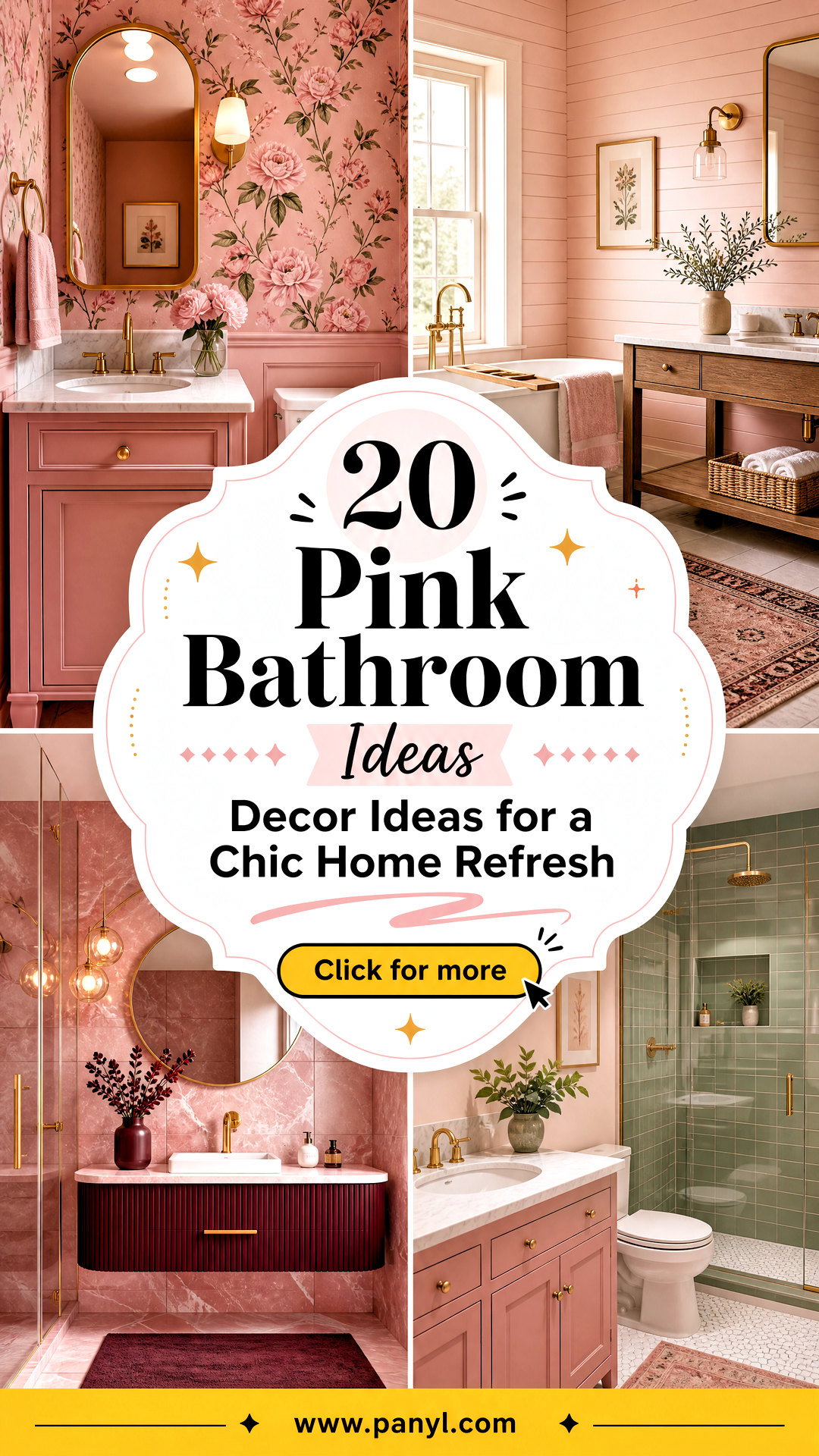 20 Pink Bathroom Ideas Decor Ideas for a Chic Home Refresh - 20 Pink Bathroom Ideas Decor Ideas for a Chic Home Refresh