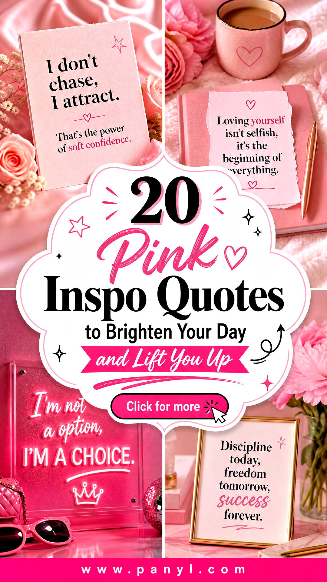 20 Pink Inspo Quotes to Brighten Your Day and Lift You Up - 20 Pink Inspo Quotes to Brighten Your Day and Lift You Up