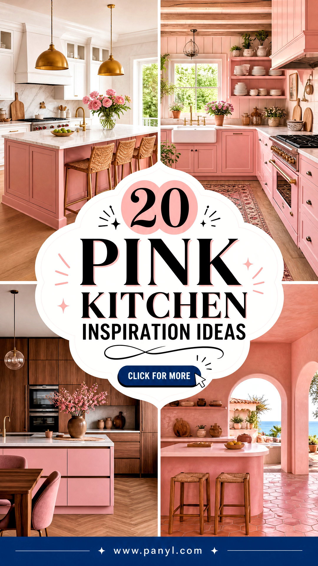 20 Pink Kitchen Inspiration Ideas for Stylish Welcoming Homes - 20 Pink Kitchen Inspiration Ideas for Stylish, Welcoming Homes