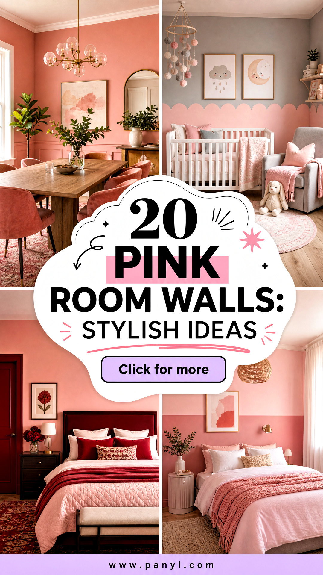20 Pink Room Walls Stylish Ideas for a Soft Modern Look - 20 Pink Room Walls: Stylish Ideas for a Soft, Modern Look