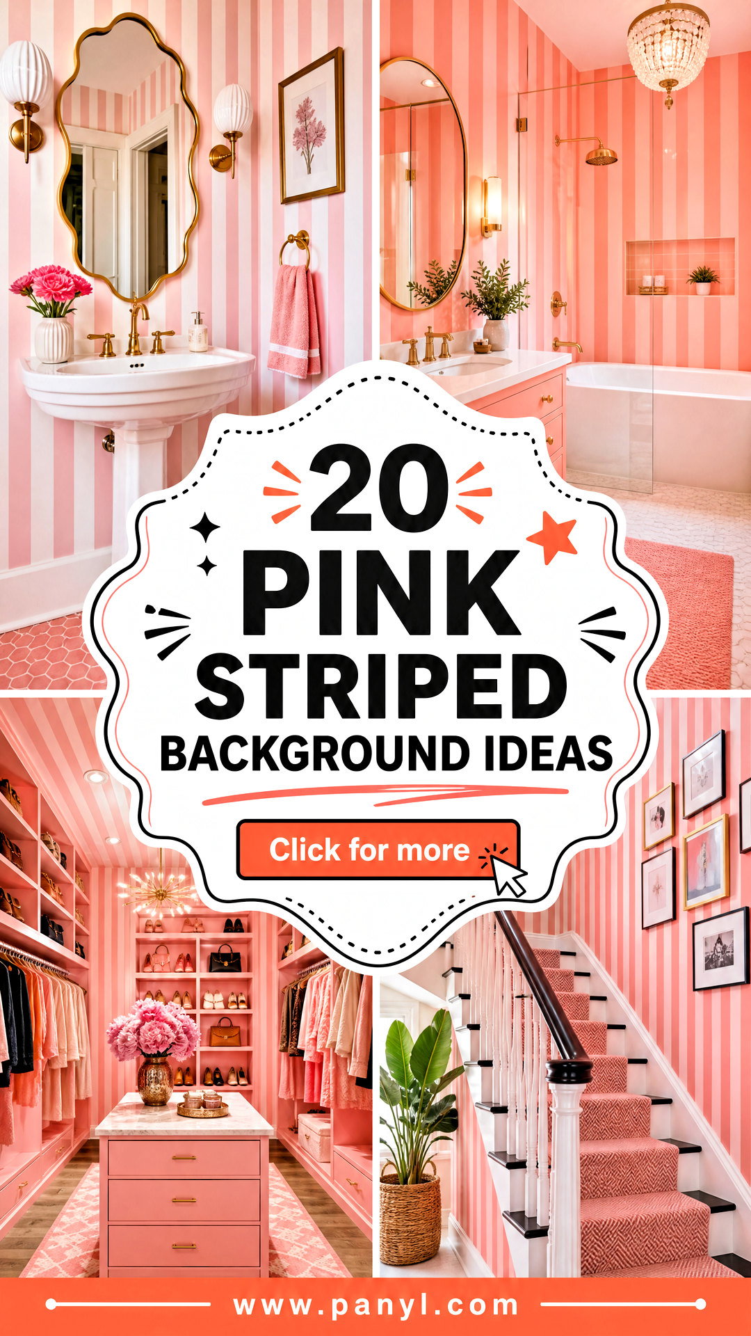 20 Pink Striped Background Ideas for Fresh Trendy Designs - 20 Pink Striped Background Ideas for Fresh, Trendy Designs