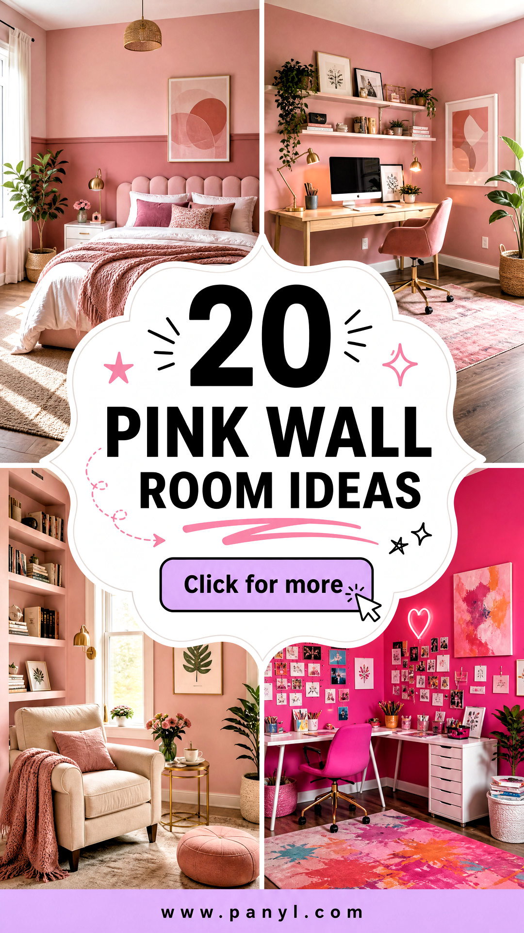 20 Pink Wall Room Ideas Chic Updates for Any Small Space - 20 Pink Wall Room Ideas: Chic Updates for Any Small Space
