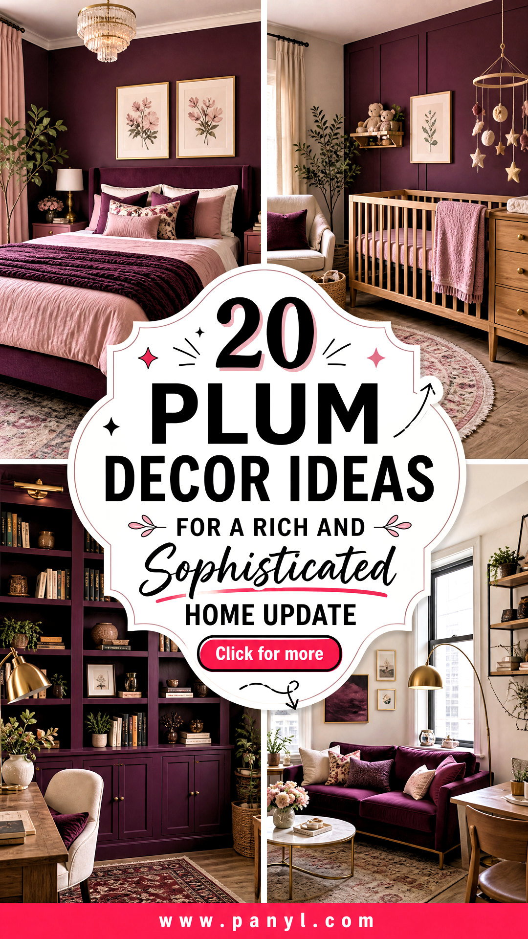 20 Plum Decor Ideas for a Rich and Sophisticated Home Update - 20 Plum Decor Ideas for a Rich and Sophisticated Home Update