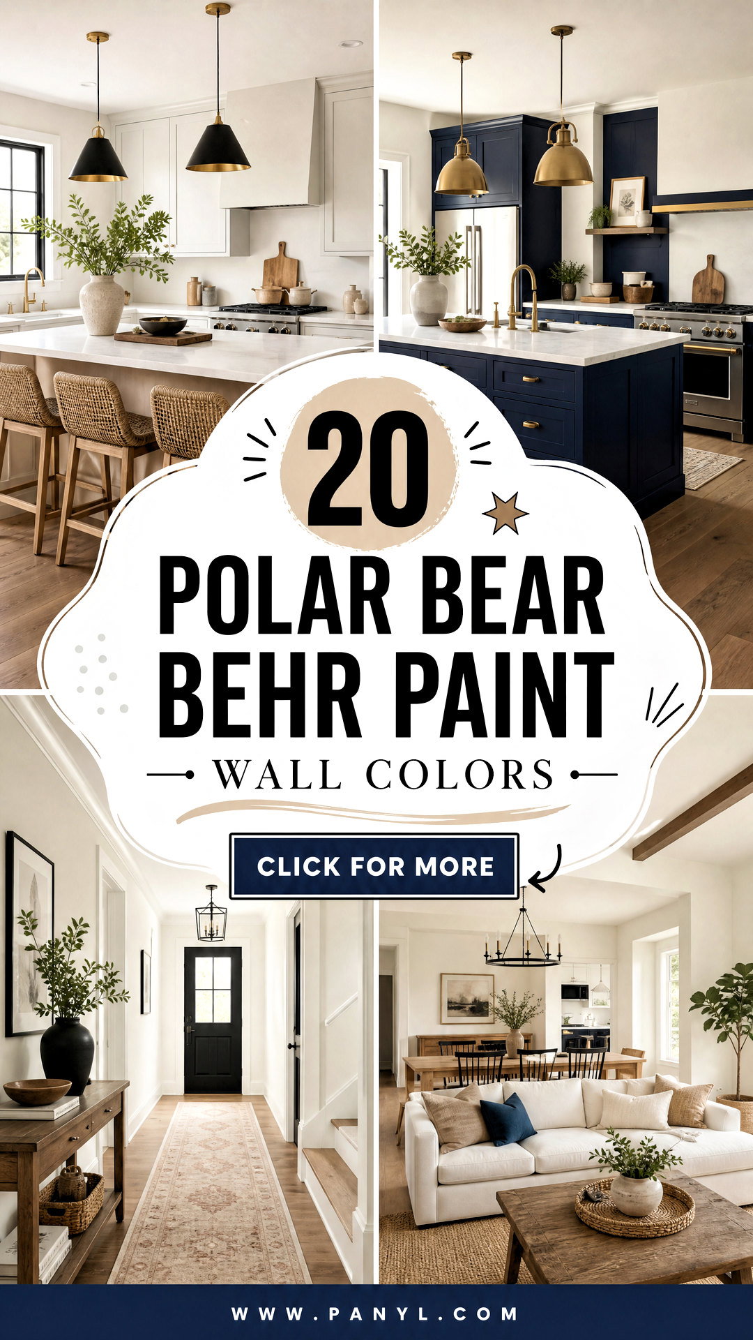 20 Polar Bear Behr Paint Wall Colors for a Cozy Refresh - 20 Polar Bear Behr Paint Wall Colors for a Cozy Refresh
