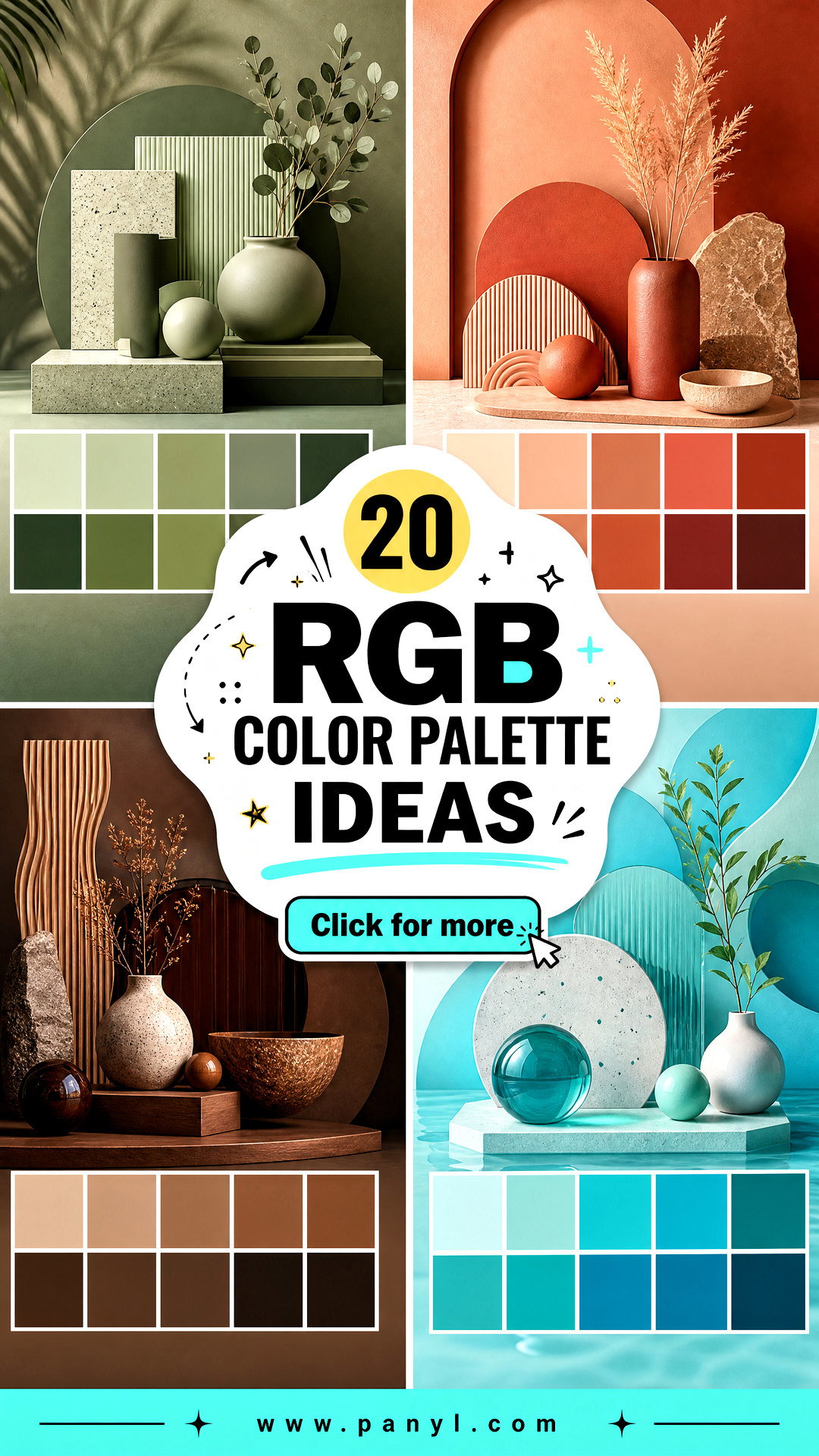 20 RGB Color Palette Ideas for Bold Modern Digital Designs - 20 RGB Color Palette Ideas for Bold, Modern Digital Designs