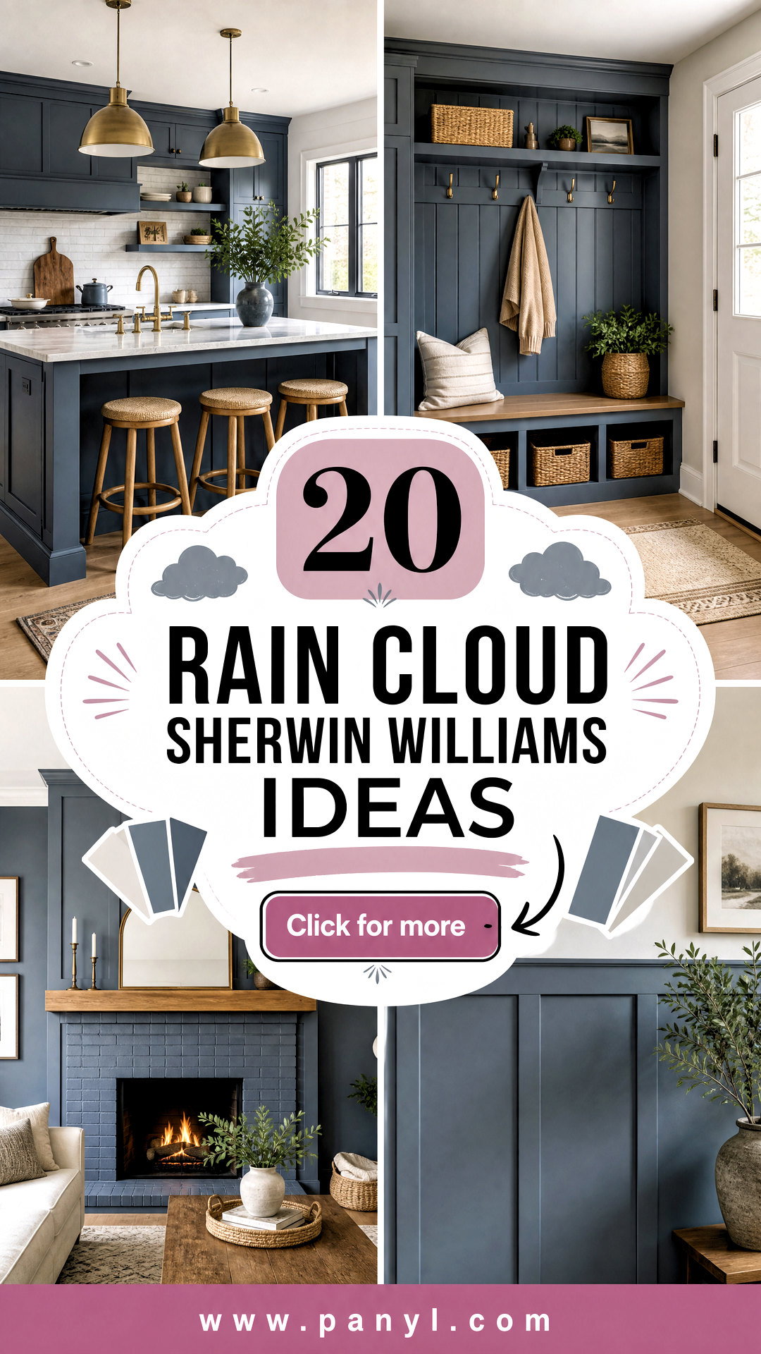 20 Rain Cloud Sherwin Williams Ideas for Calm Cozy Rooms - 20 Rain Cloud Sherwin Williams Ideas for Calm, Cozy Rooms