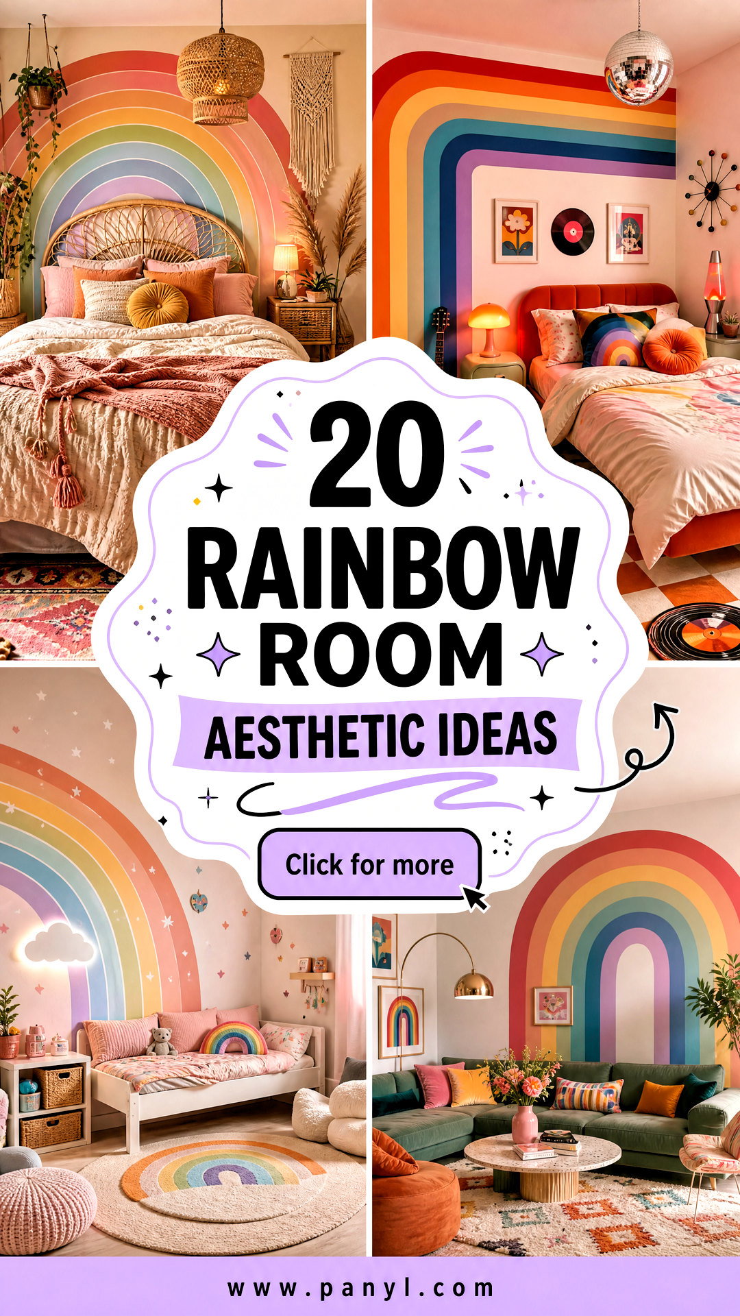 20 Rainbow Room Aesthetic Ideas for a Dreamy Colorful Vibe - 20 Rainbow Room Aesthetic Ideas for a Dreamy, Colorful Vibe