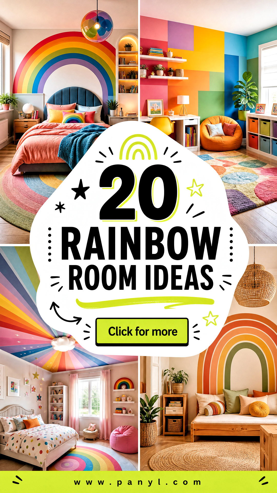 20 Rainbow Room Ideas for Bright and Happy Kids Spaces - 20 Rainbow Room Ideas for Bright and Happy Kids’ Spaces
