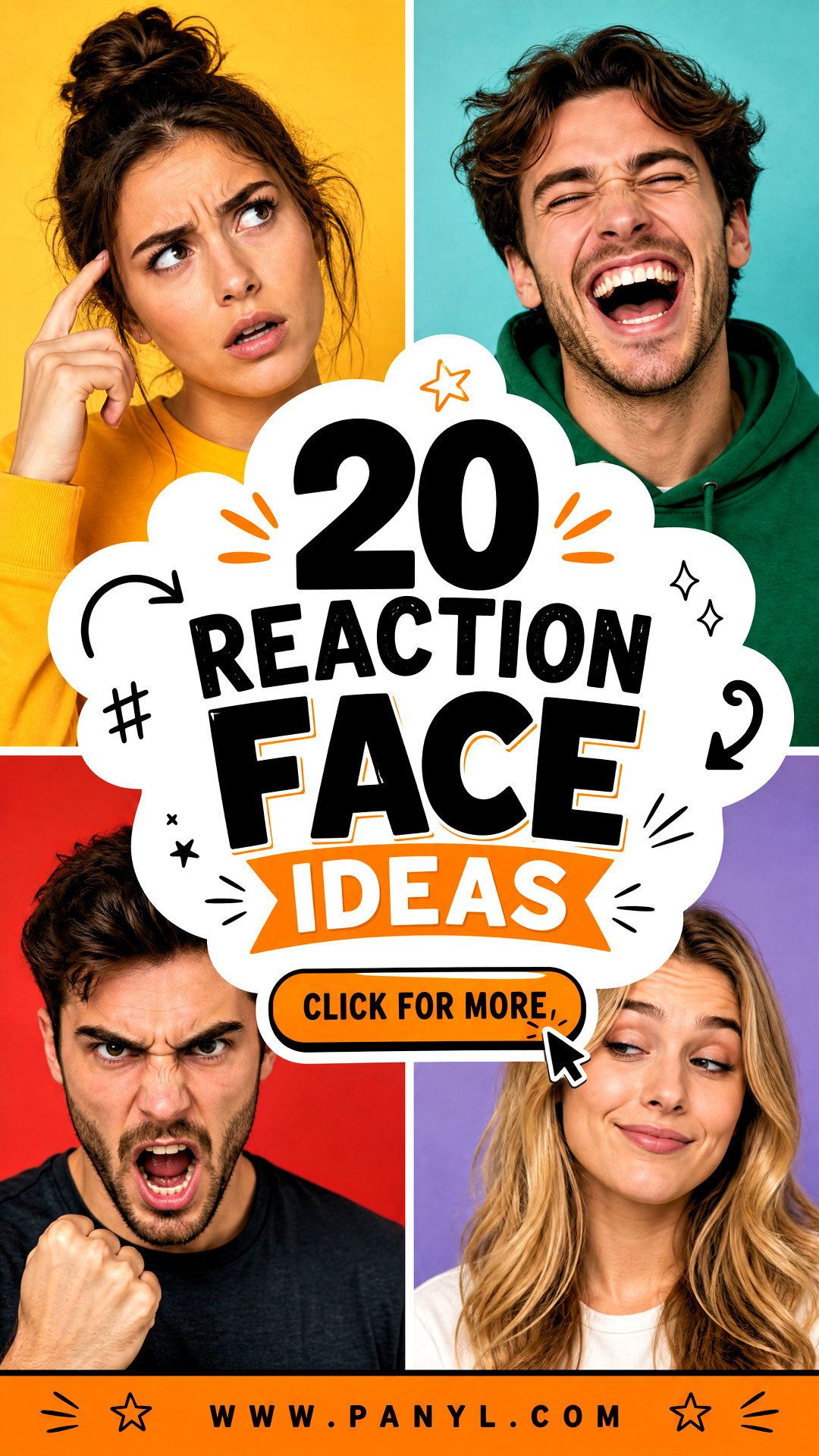 20 Reaction Face Ideas for Memes Chats and Content Creators - 20 Reaction Face Ideas for Memes, Chats, and Content Creators