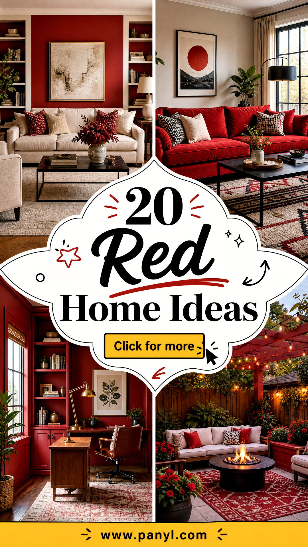 20 Red Home Ideas to Create Warm Bold Inviting Spaces - 20 Red Home Ideas to Create Warm, Bold, Inviting Spaces