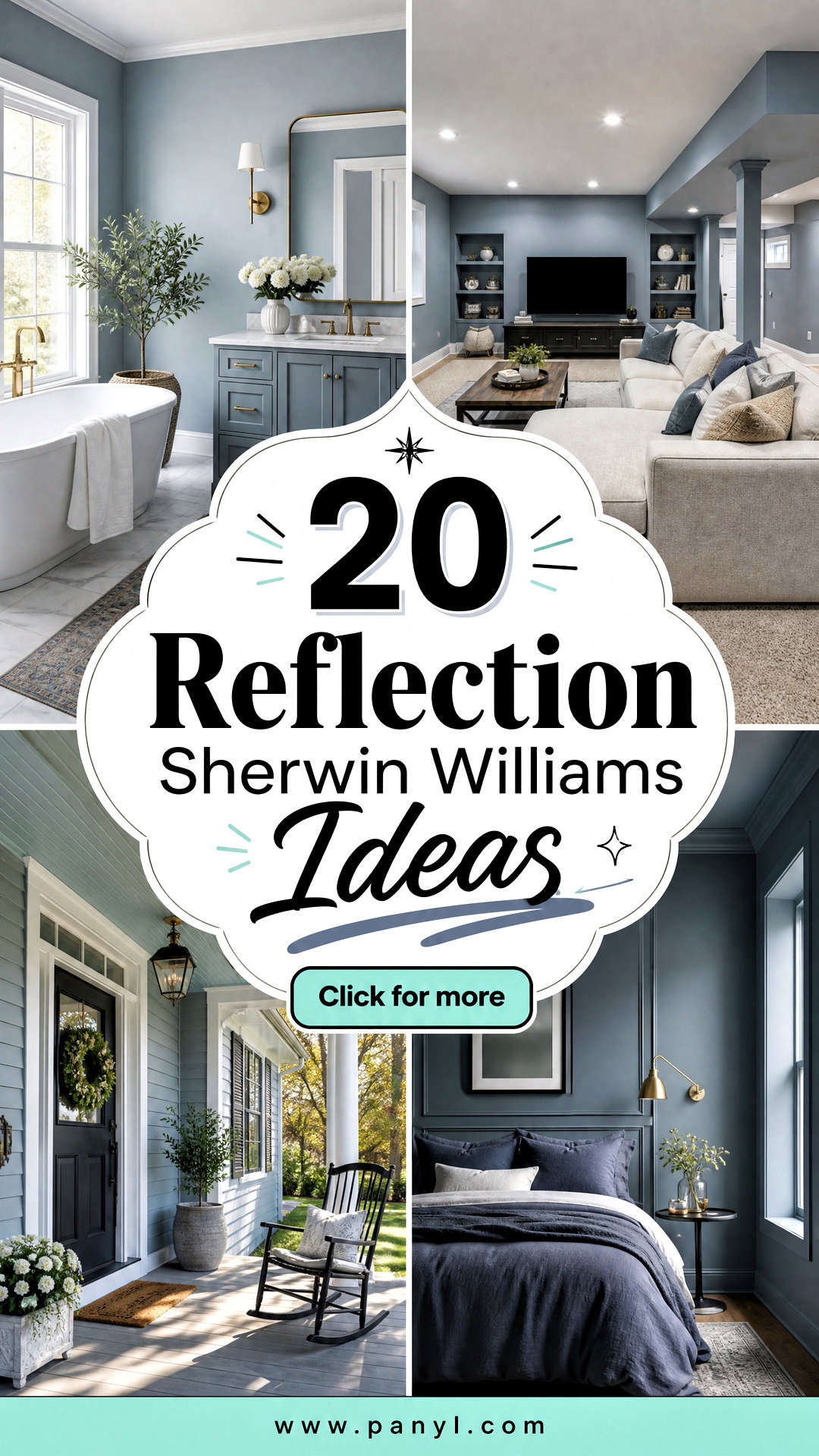 20 Reflection Sherwin Williams Ideas for Serene Spaces - 20 Reflection Sherwin Williams Ideas for Serene Spaces