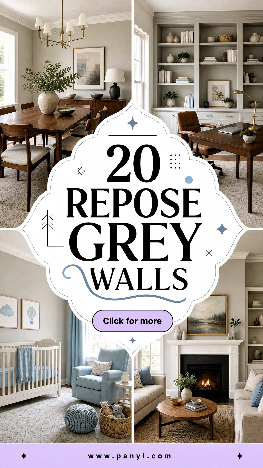 20 Repose Grey Walls for Calm Sophisticated Living Spaces - 20 Repose Grey Walls for Calm, Sophisticated Living Spaces