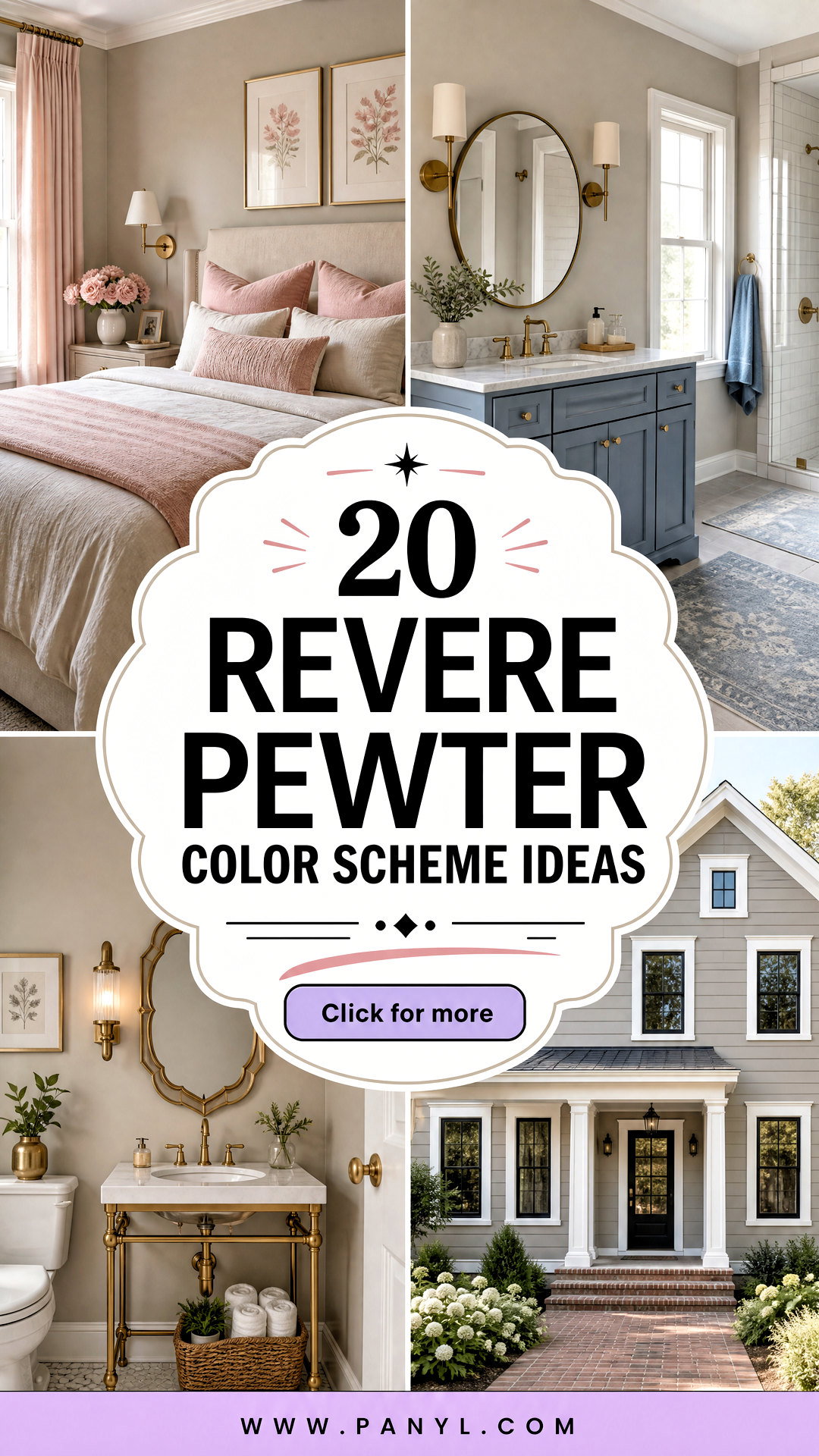 20 Revere Pewter Color Scheme Ideas for Warm Timeless Rooms - 20 Revere Pewter Color Scheme Ideas for Warm, Timeless Rooms