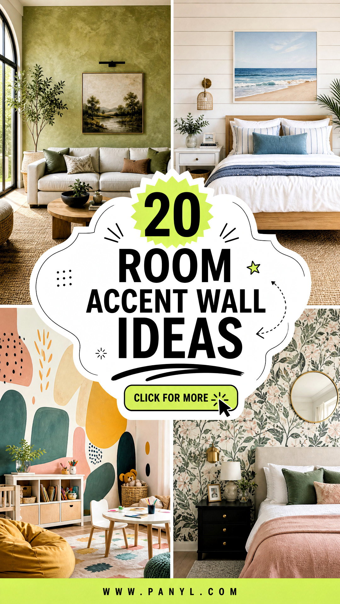 20 Room Accent Wall Ideas for a Bold Stylish Home Refresh - 20 Room Accent Wall Ideas for a Bold, Stylish Home Refresh
