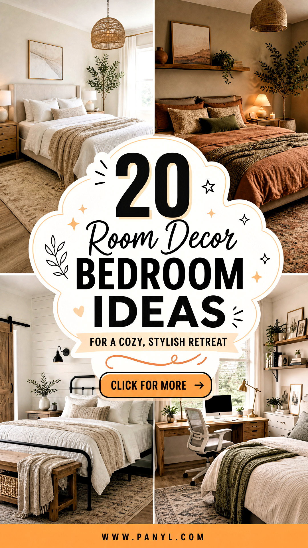 20 Room Decor Bedroom Ideas for a Cozy Stylish Retreat - 20 Room Decor Bedroom Ideas for a Cozy, Stylish Retreat