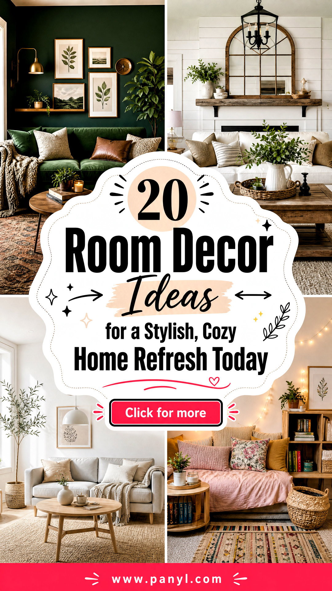 20 Room Decor Ideas for a Stylish Cozy Home Refresh Today - 20 Room Decor Ideas for a Stylish, Cozy Home Refresh Today