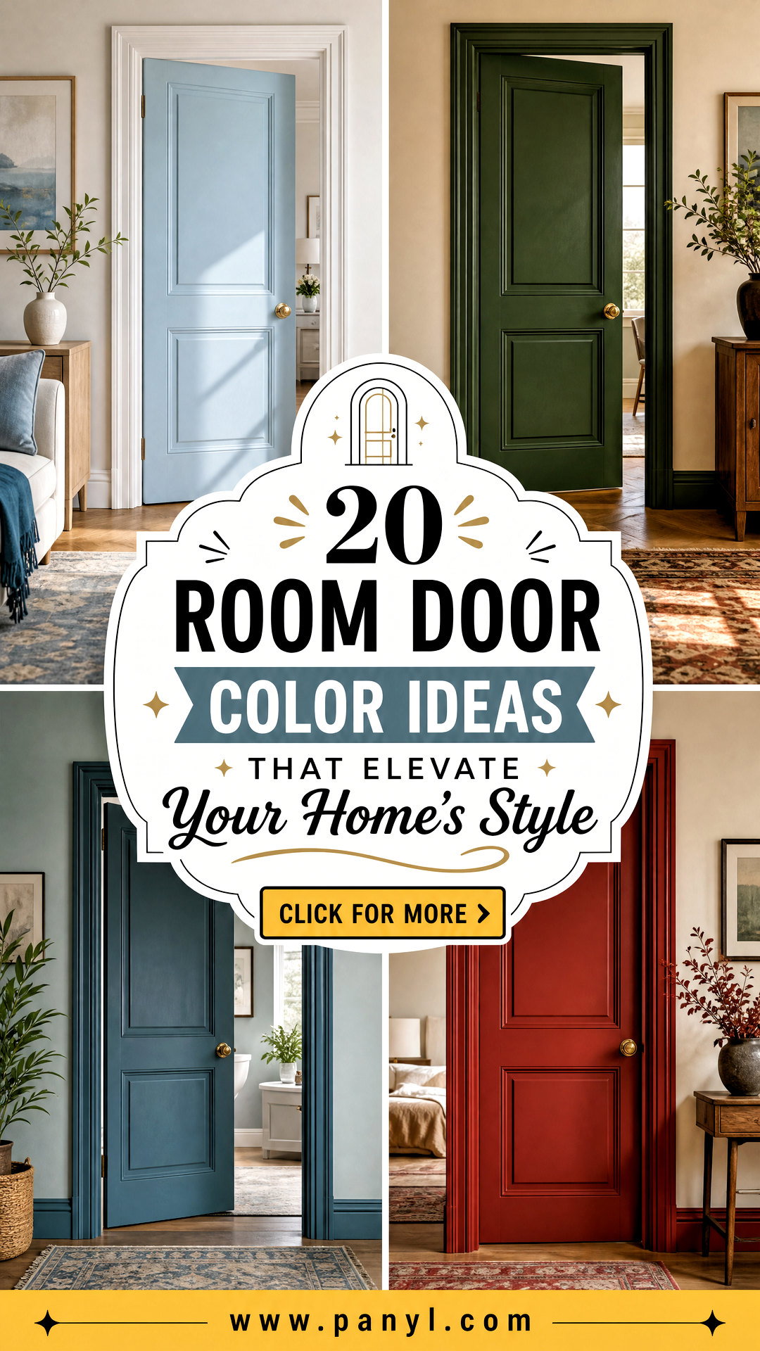 20 Room Door Color Ideas That Elevate Your Homes Style - 20 Room Door Color Ideas That Elevate Your Home’s Style