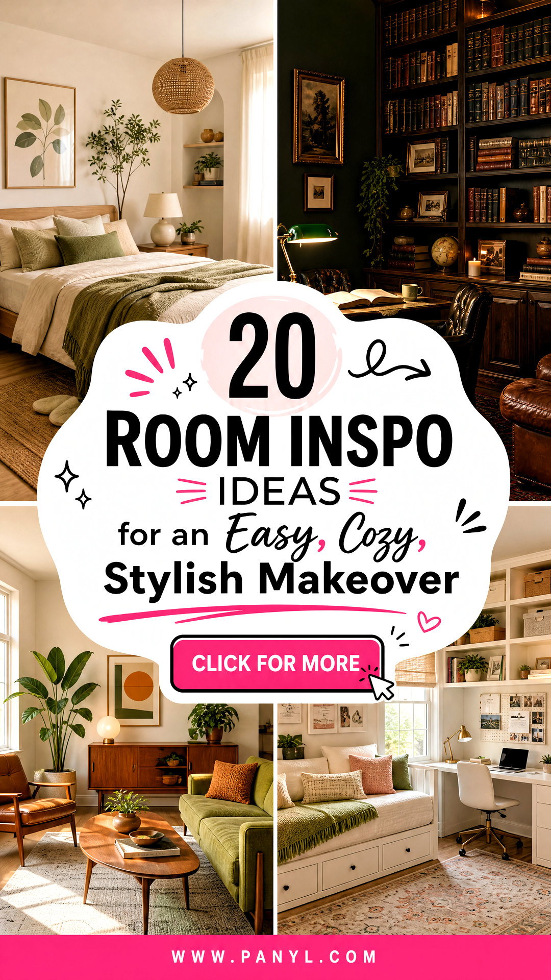 20 Room Inspo Ideas for an Easy Cozy Stylish Makeover - 20 Room Inspo Ideas for an Easy, Cozy, Stylish Makeover
