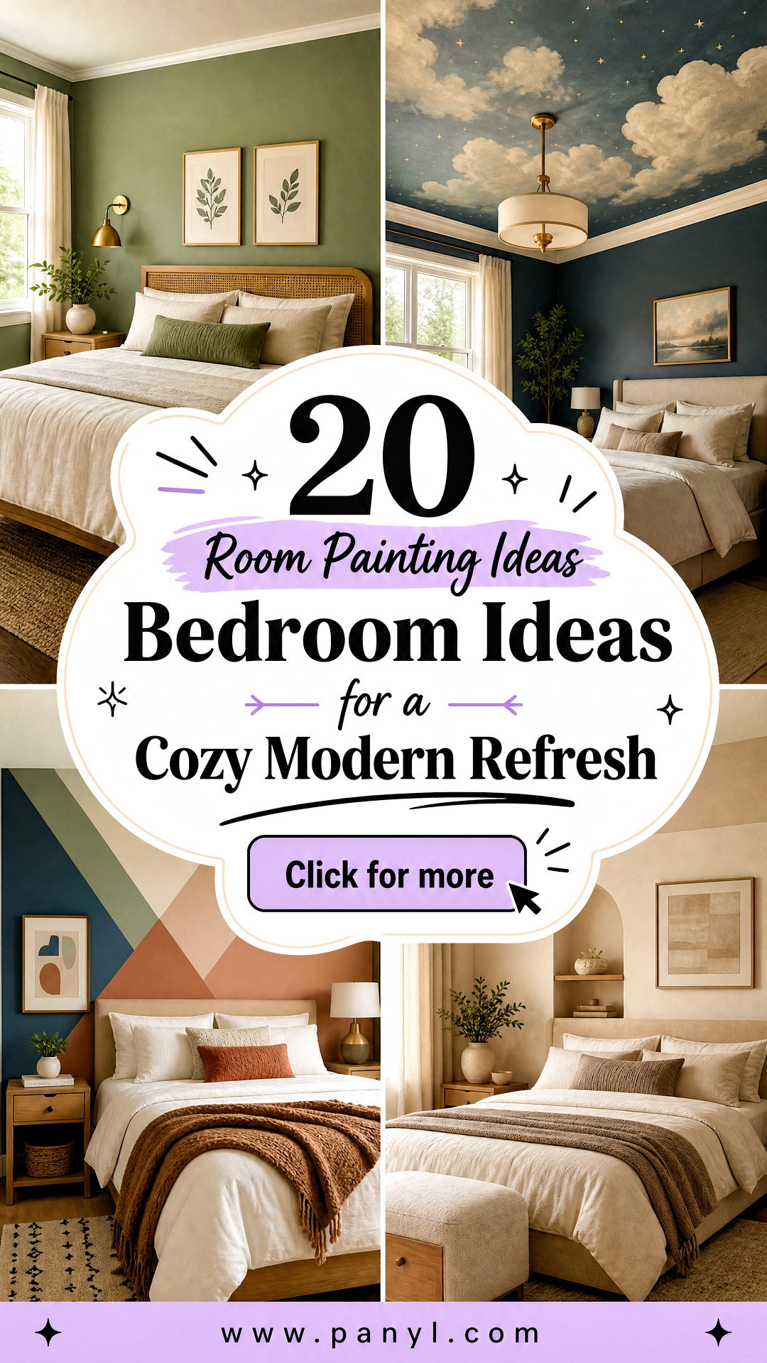 20 Room Painting Ideas Bedroom Ideas for a Cozy Modern Refresh - 20 Room Painting Ideas Bedroom Ideas for a Cozy Modern Refresh