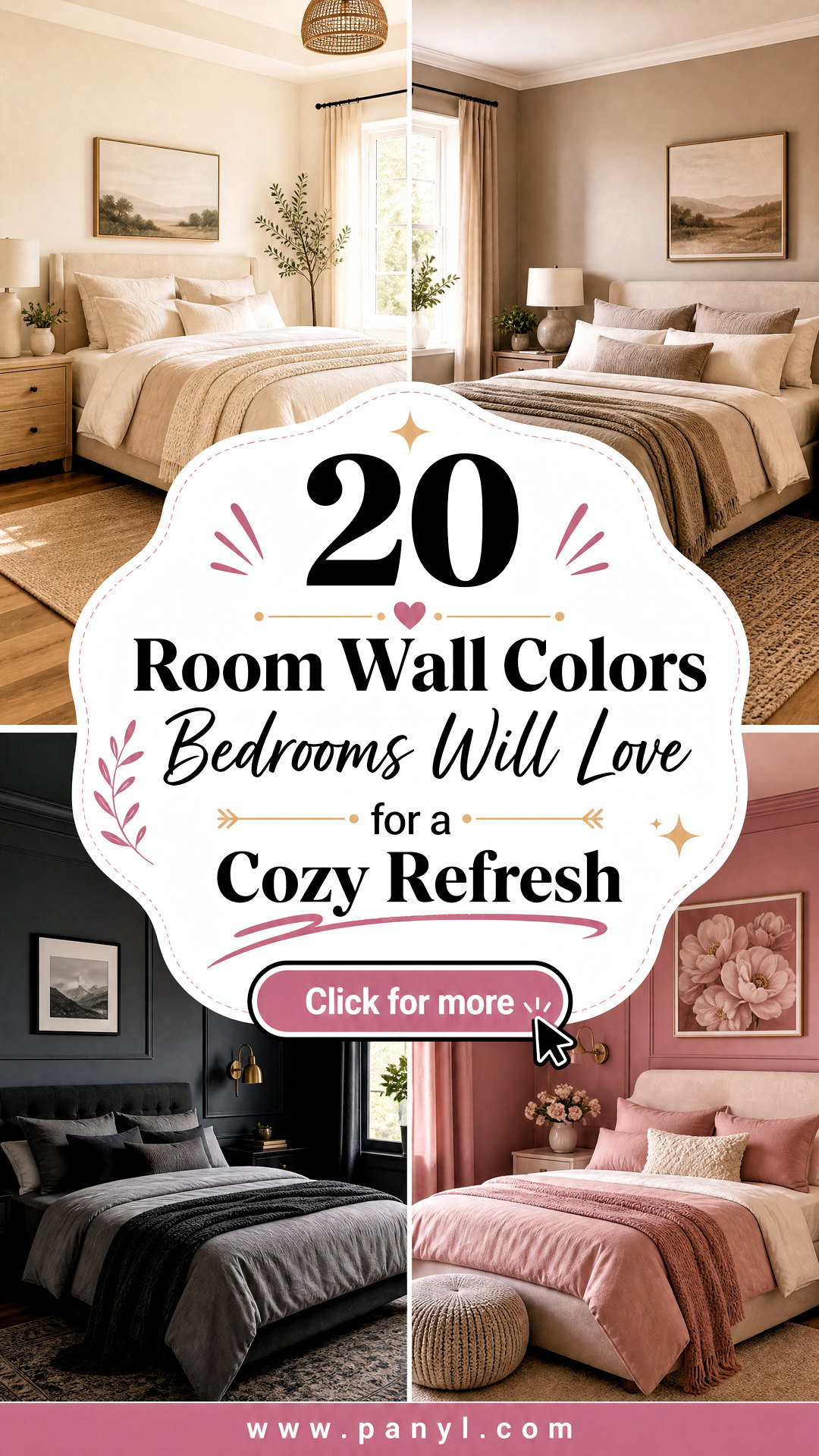 20 Room Wall Colors Bedrooms Will Love for a Cozy Refresh - 20 Room Wall Colors Bedrooms Will Love for a Cozy Refresh
