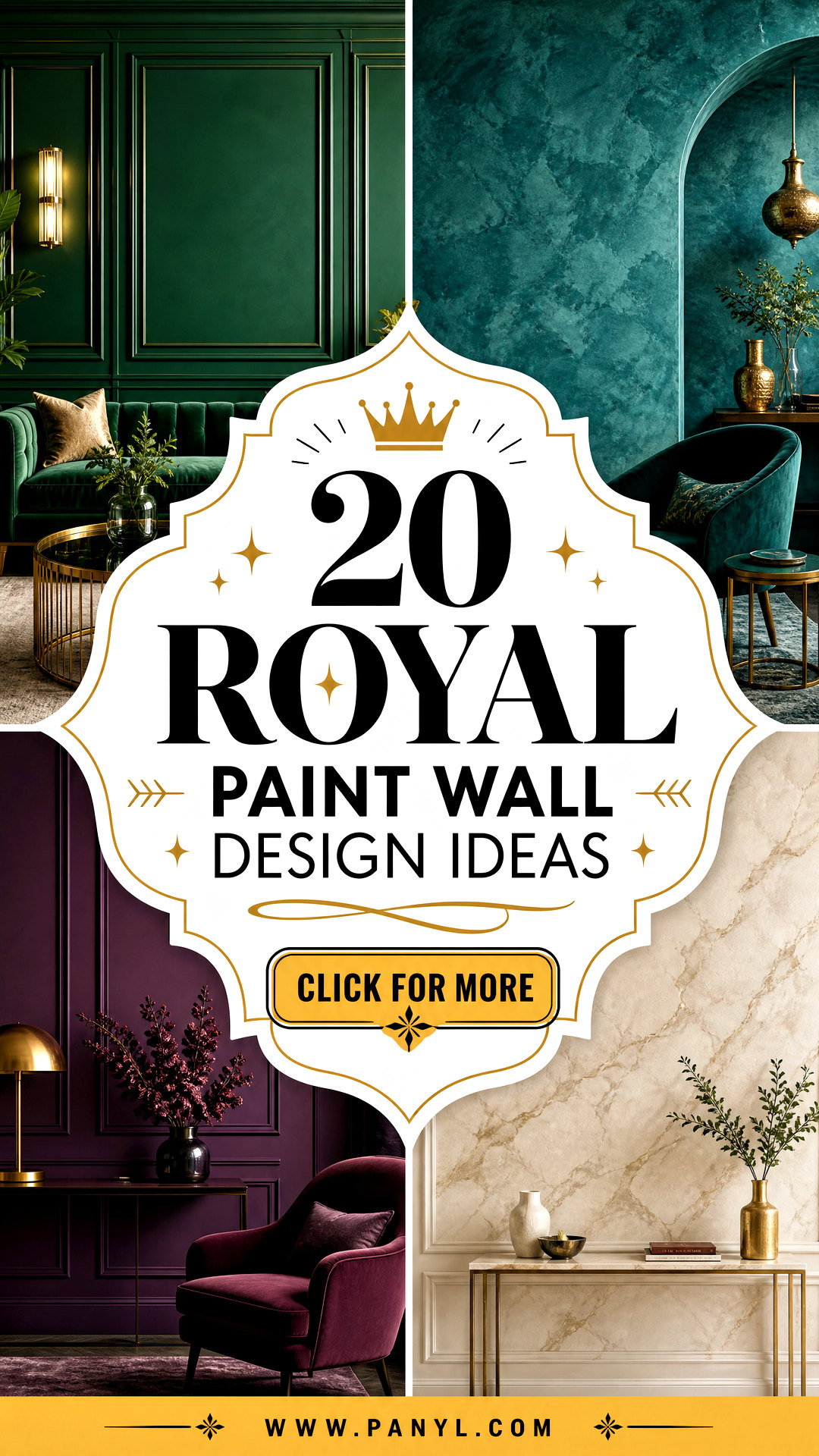 20 Royal Paint Wall Design Ideas That Make Homes Feel Luxe - 20 Royal Paint Wall Design Ideas That Make Homes Feel Luxe