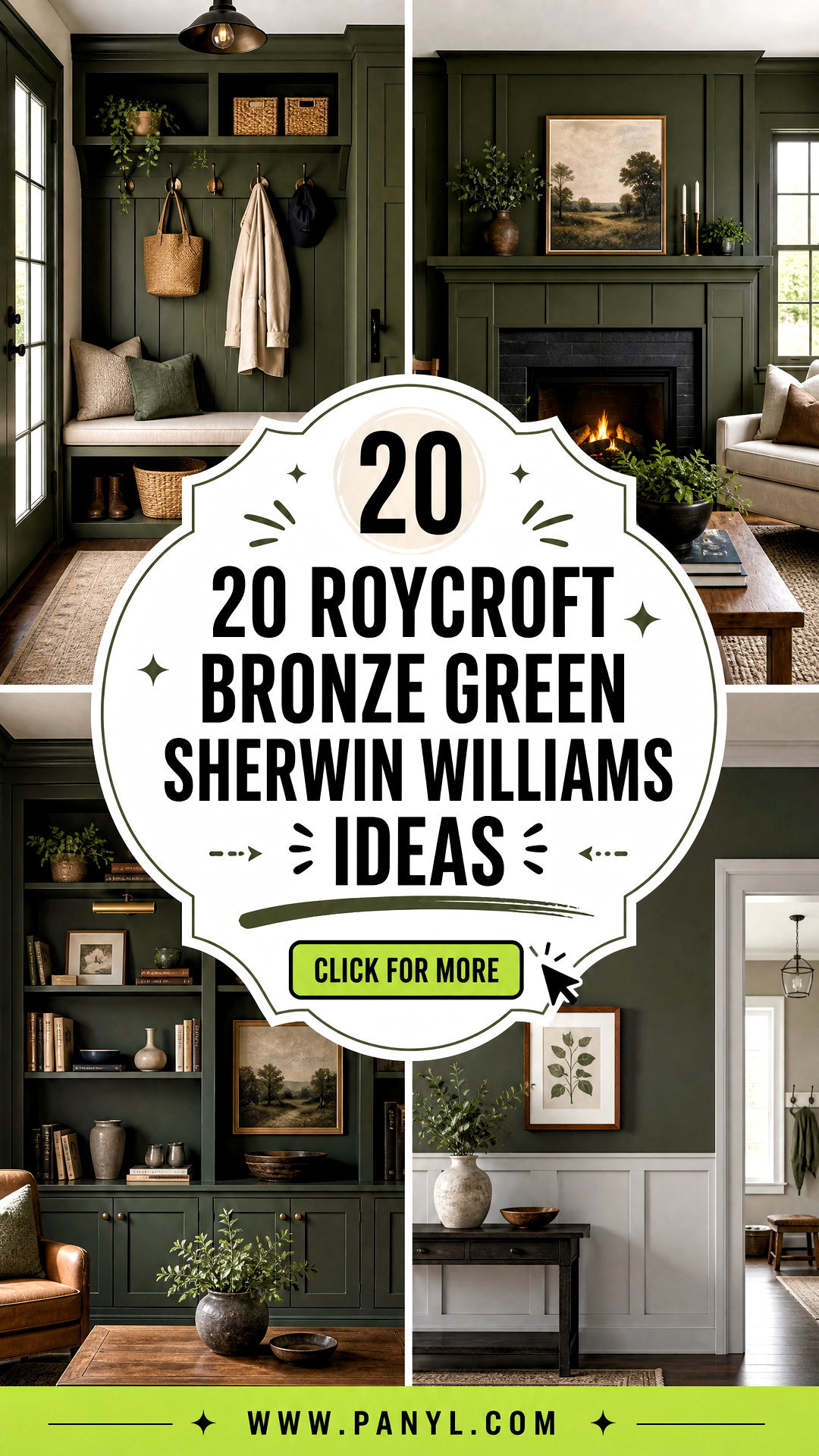 20 Roycroft Bronze Green Sherwin Williams Ideas for Stylish Homes - 20 Roycroft Bronze Green Sherwin Williams Ideas for Stylish Homes