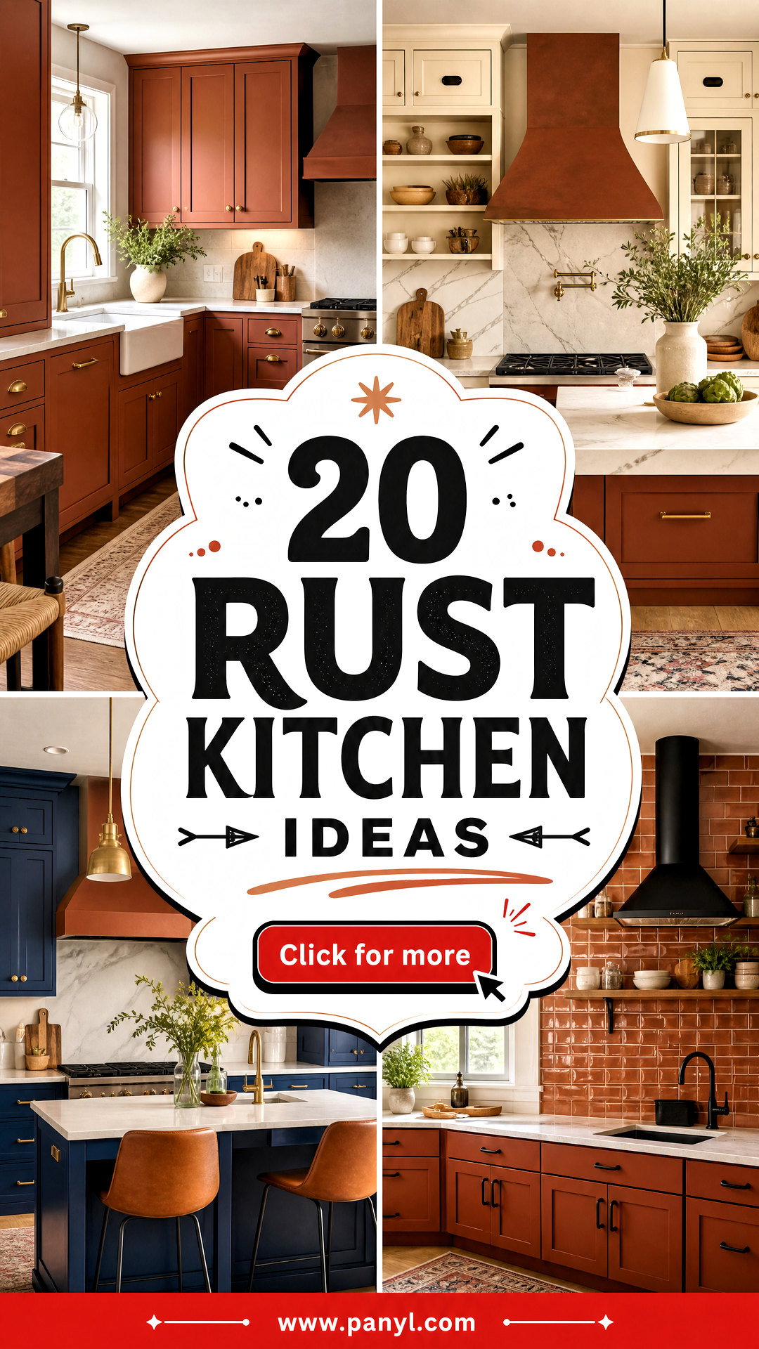 20 Rust Kitchen Ideas for a Warm and Welcoming Makeover - 20 Rust Kitchen Ideas for a Warm and Welcoming Makeover