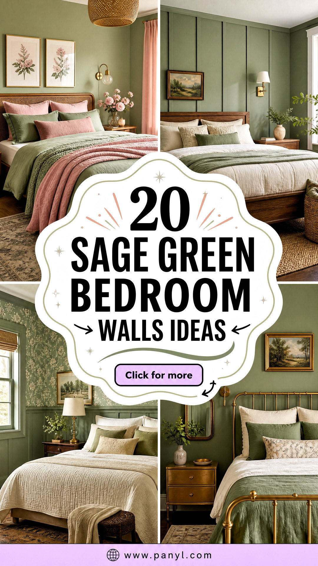 20 Sage Green Bedroom Walls for a Restful Earthy Retreat - 20 Sage Green Bedroom Walls for a Restful, Earthy Retreat