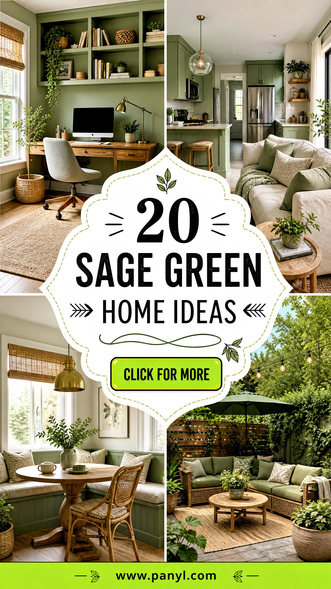 20 Sage Green Home Ideas for a Calm Nature-Inspired Retreat - 20 Sage Green Home Ideas for a Calm, Nature-Inspired Retreat