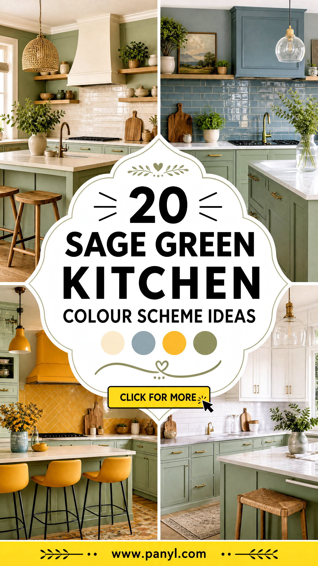 20 Sage Green Kitchen Colour Scheme Ideas for a Fresh Look - 20 Sage Green Kitchen Colour Scheme Ideas for a Fresh Look