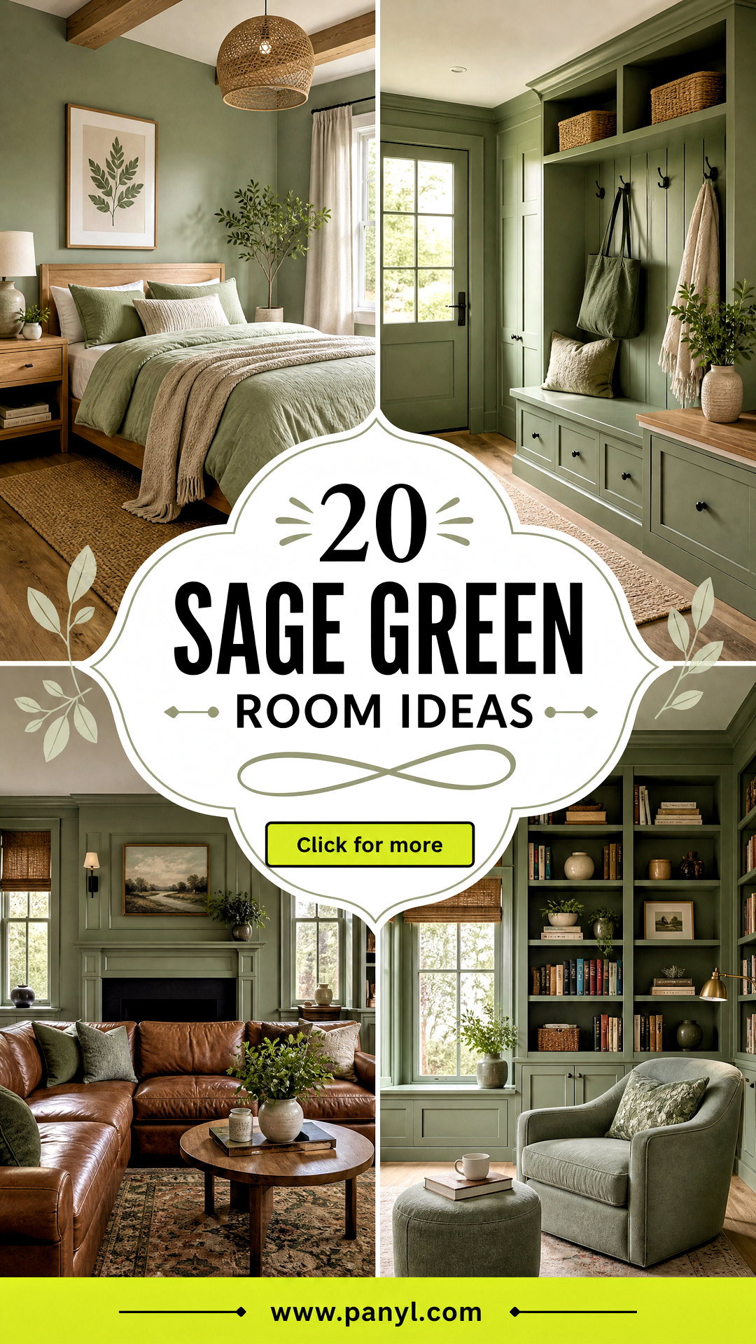 20 Sage Green Room Ideas for a Calm and Cohesive Stylish Home - 20 Sage Green Room Ideas for a Calm and Cohesive Stylish Home