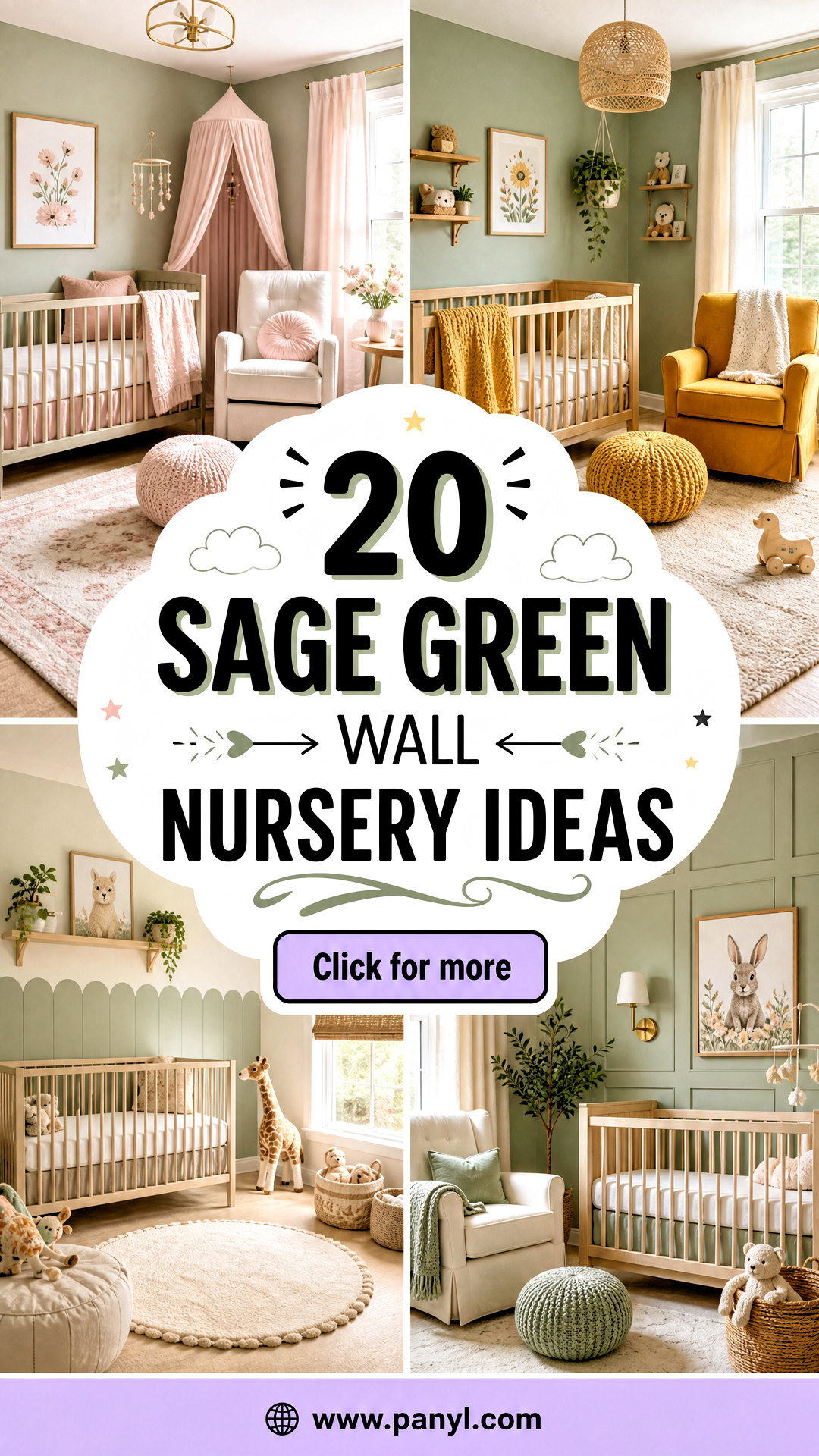 20 Sage Green Wall Nursery Ideas for a Serene Baby Room - 20 Sage Green Wall Nursery Ideas for a Serene Baby Room