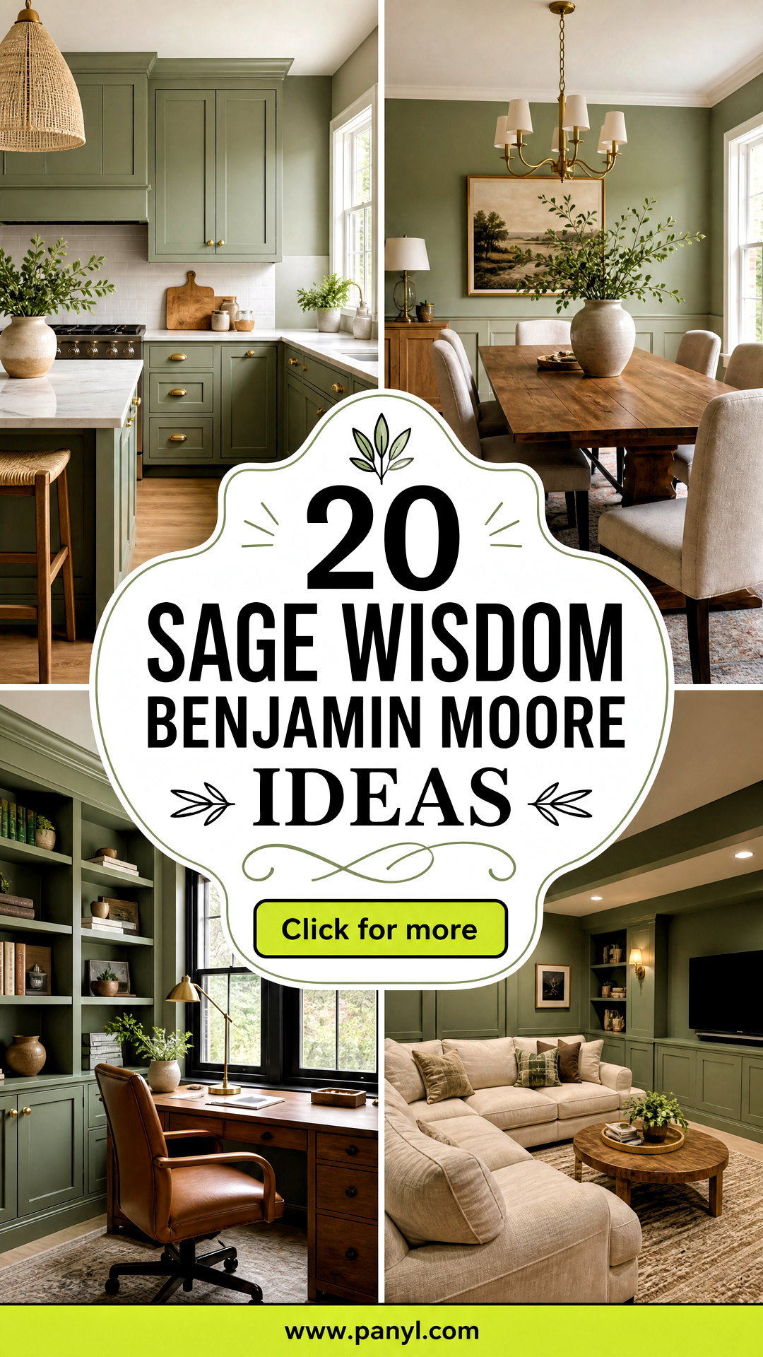 20 Sage Wisdom Benjamin Moore Ideas for Calm Chic Rooms - 20 Sage Wisdom Benjamin Moore Ideas for Calm, Chic Rooms