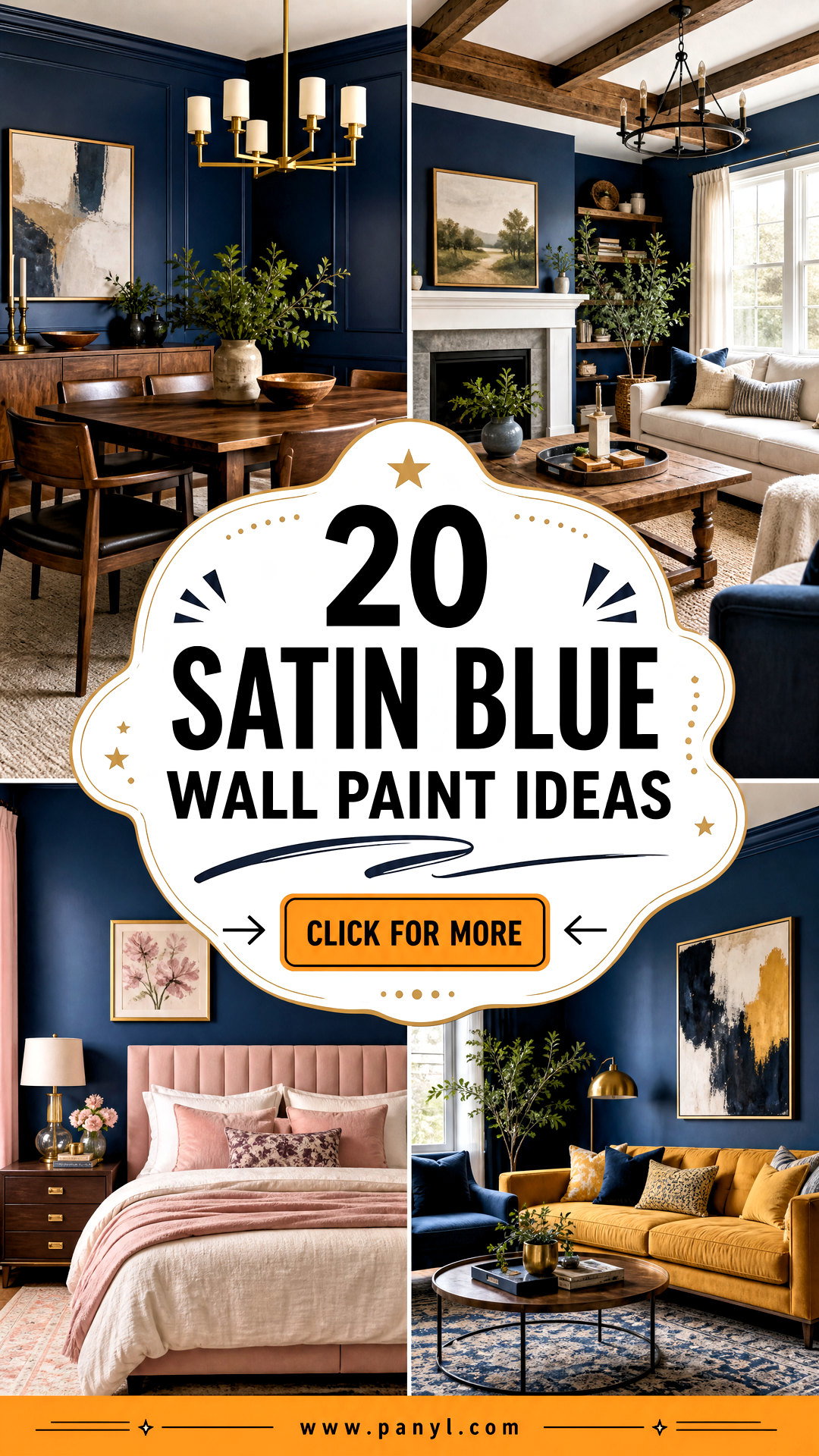 20 Satin Blue Wall Paint Ideas Serene Rooms Youll Love - 20 Satin Blue Wall Paint Ideas: Serene Rooms You’ll Love
