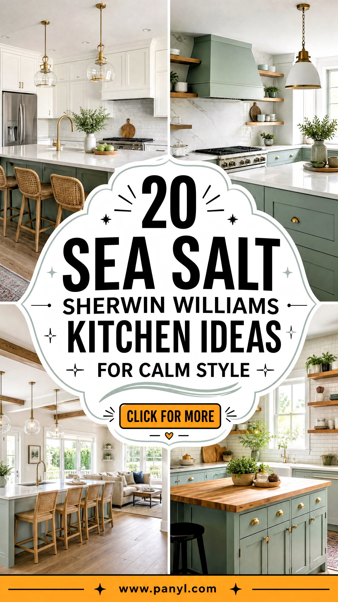 20 Sea Salt Sherwin Williams Kitchen Ideas for Calm Style - 20 Sea Salt Sherwin Williams Kitchen Ideas for Calm Style