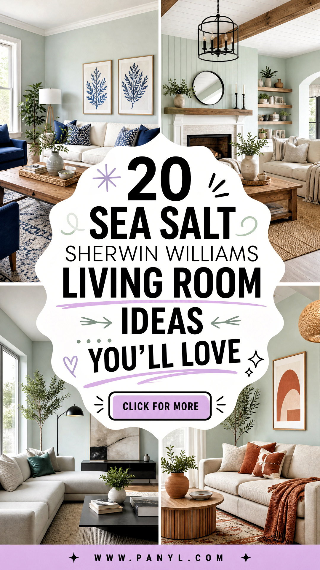 20 Sea Salt Sherwin Williams Living Room Ideas Youll Love - 20 Sea Salt Sherwin Williams Living Room Ideas You’ll Love