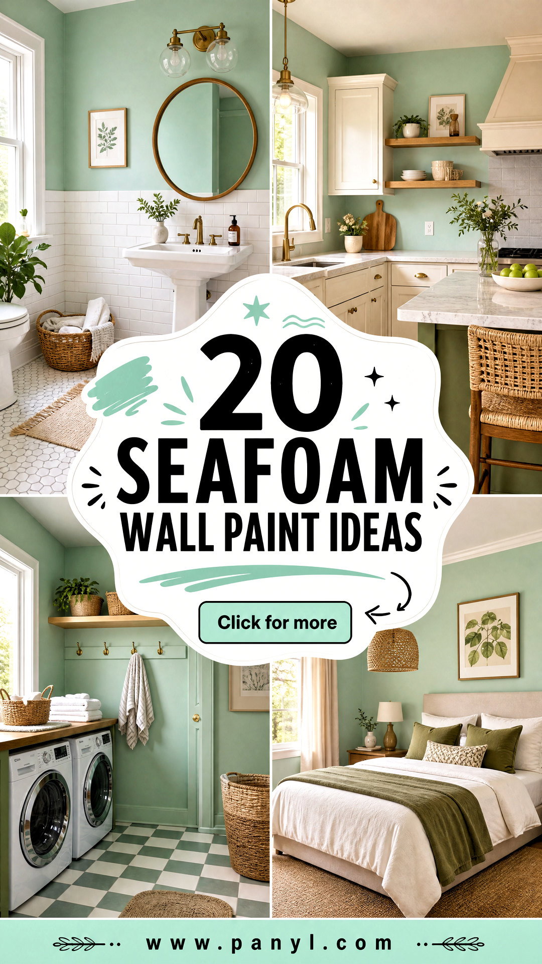 20 Seafoam Wall Paint Ideas Fresh Coastal Room Inspiration - 20 Seafoam Wall Paint Ideas: Fresh Coastal Room Inspiration