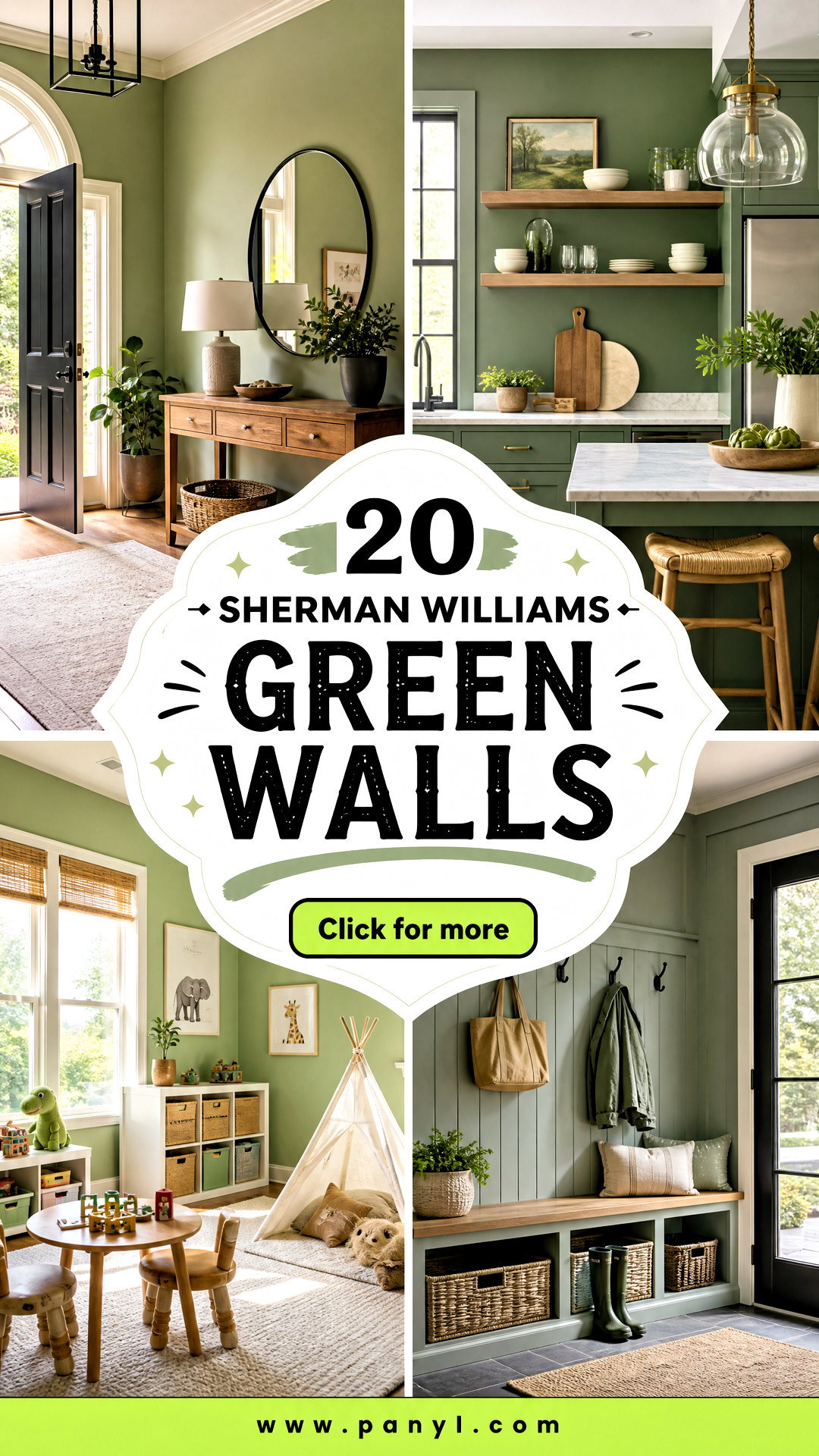 20 Sherman Williams Green Walls Fresh Designer Inspiration - 20 Sherman Williams Green Walls: Fresh Designer Inspiration