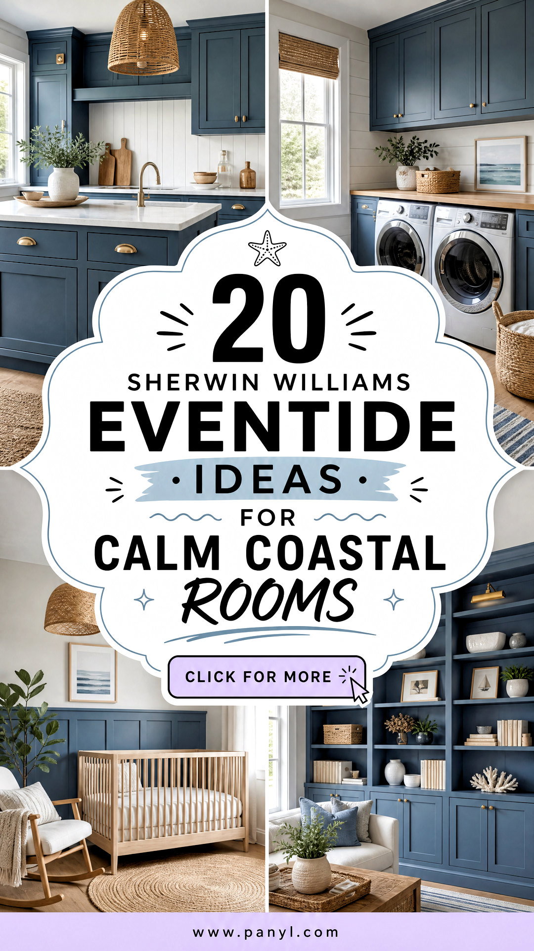 20 Sherwin Williams Eventide Ideas for Calm Coastal Rooms - 20 Sherwin Williams Eventide Ideas for Calm Coastal Rooms