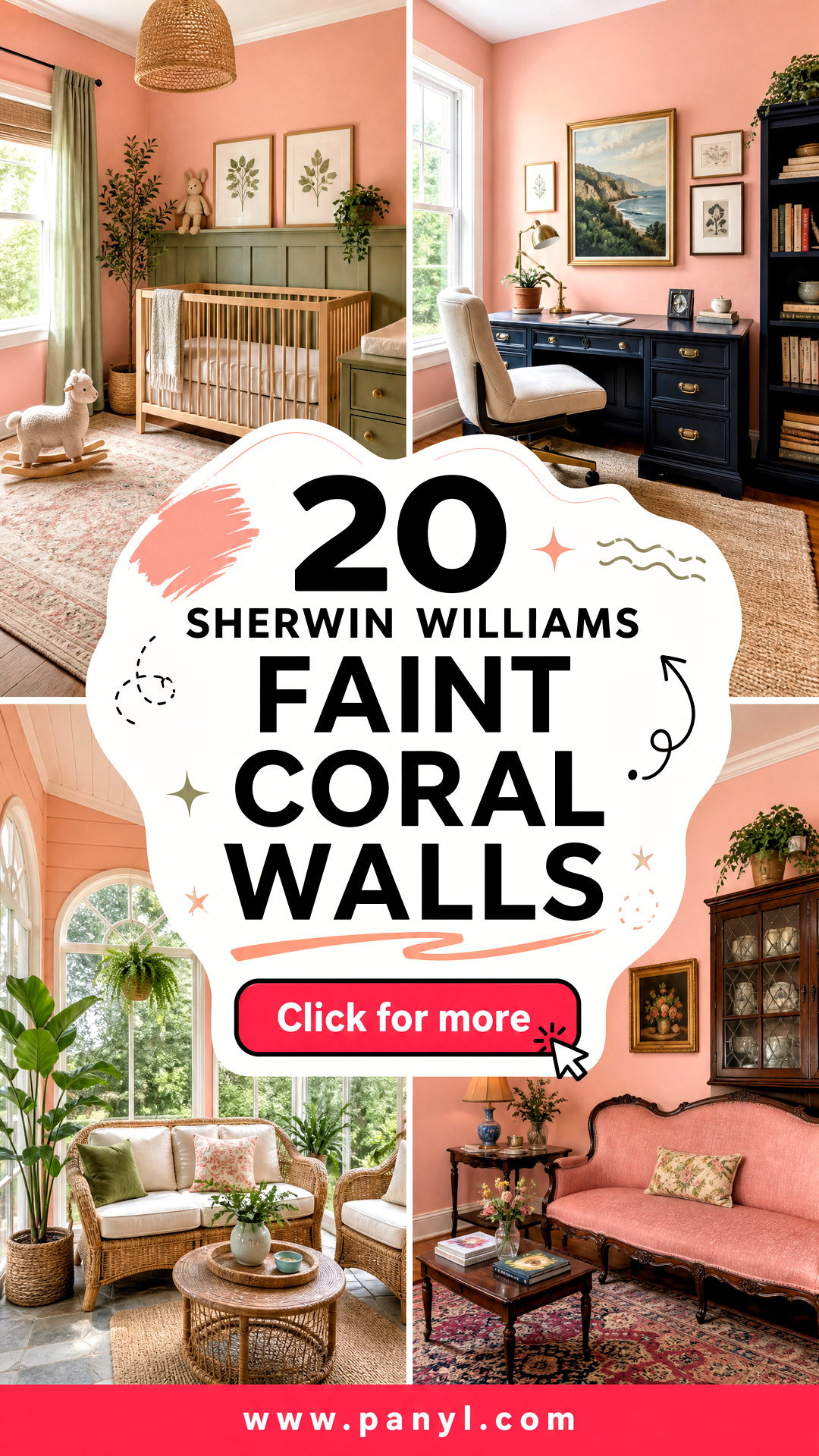 20 Sherwin Williams Faint Coral Walls Warm Stylish Room Ideas - 20 Sherwin Williams Faint Coral Walls: Warm, Stylish Room Ideas
